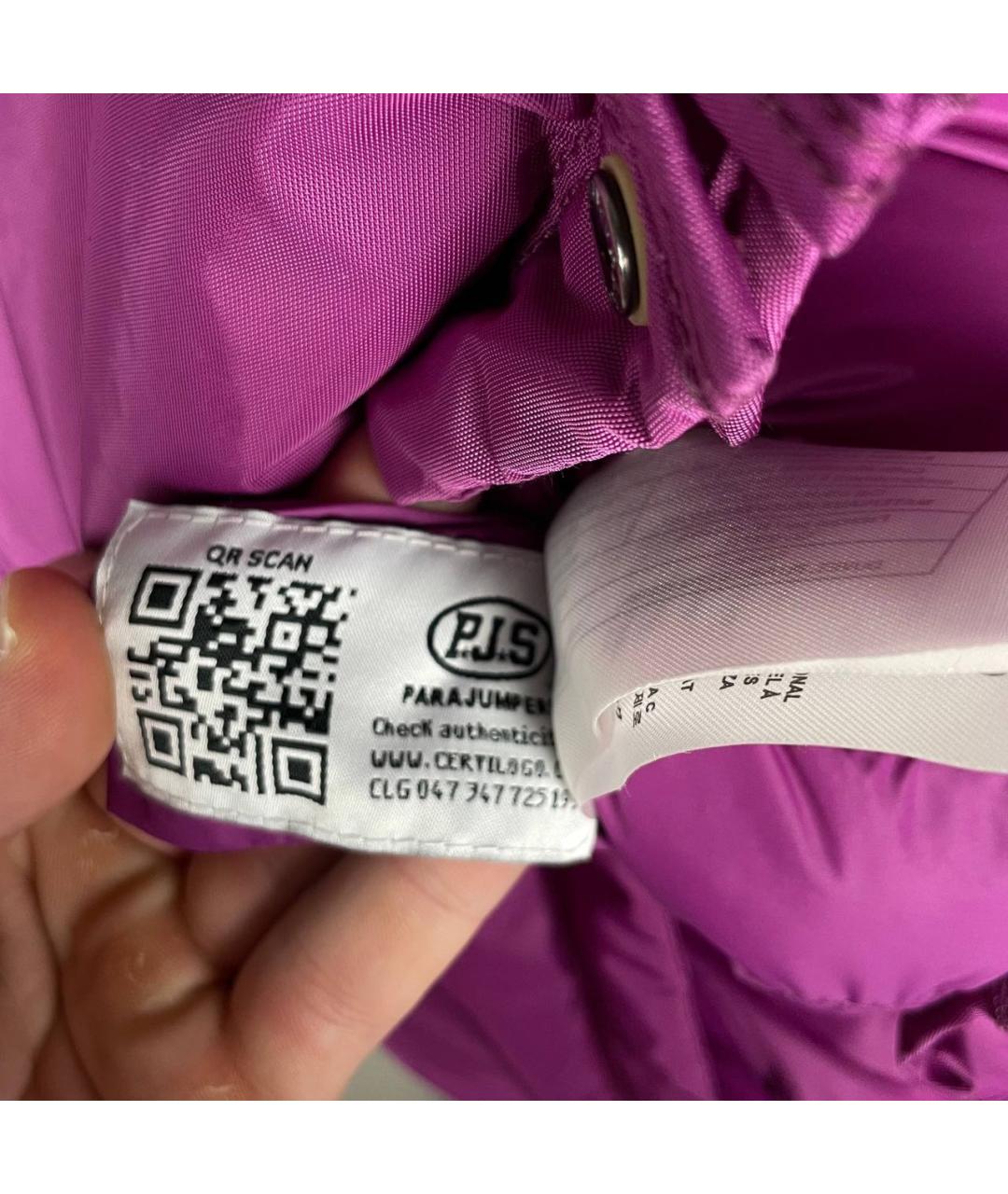 PARAJUMPERS Фуксия полиэстеровый пуховик, фото 6