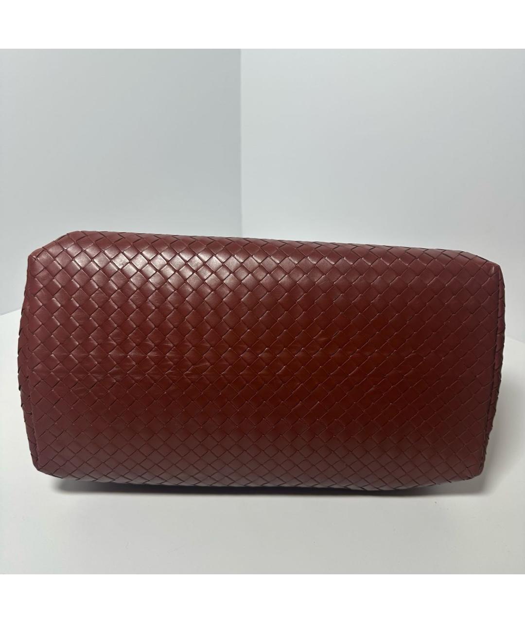 BOTTEGA VENETA Коричневая кожаная сумка тоут, фото 5