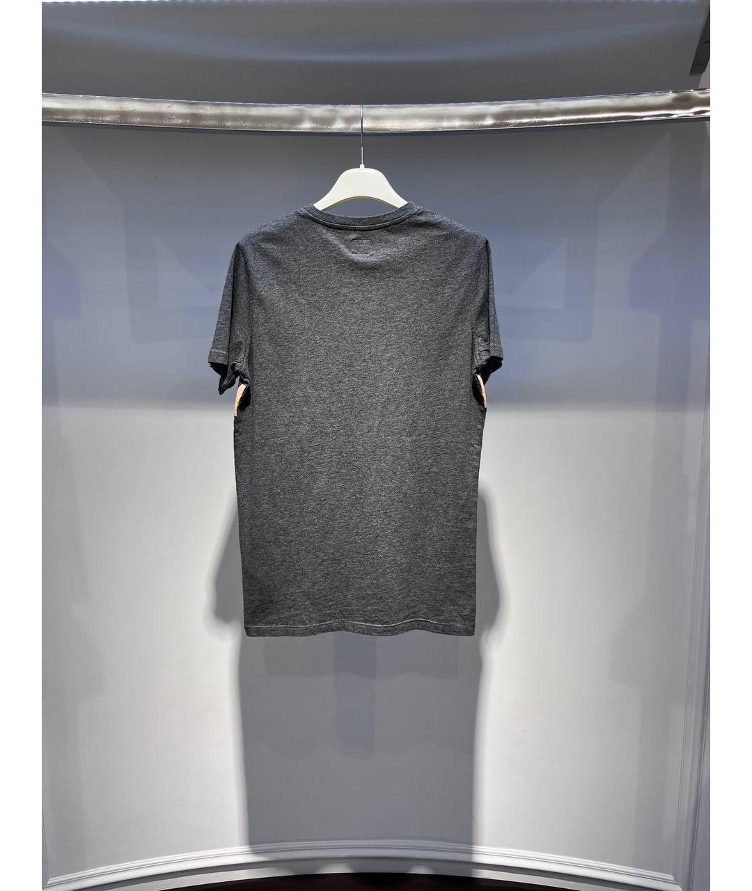 EMPORIO ARMANI Мульти хлопковая детская футболка, фото 3