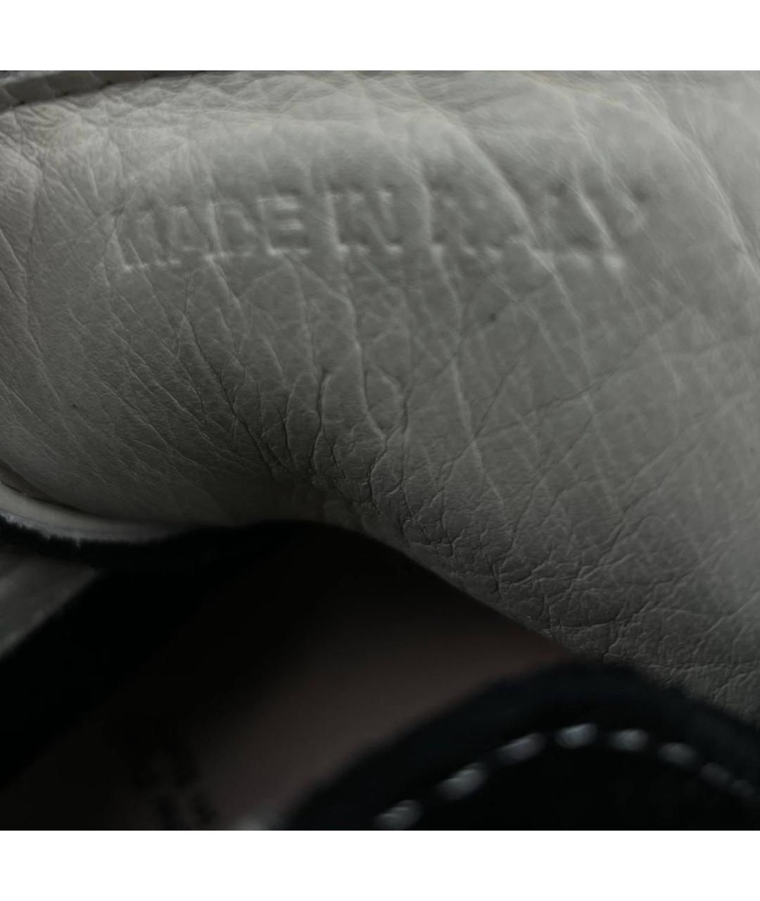 MAISON MARGIELA Черные высокие кроссовки / кеды, фото 6