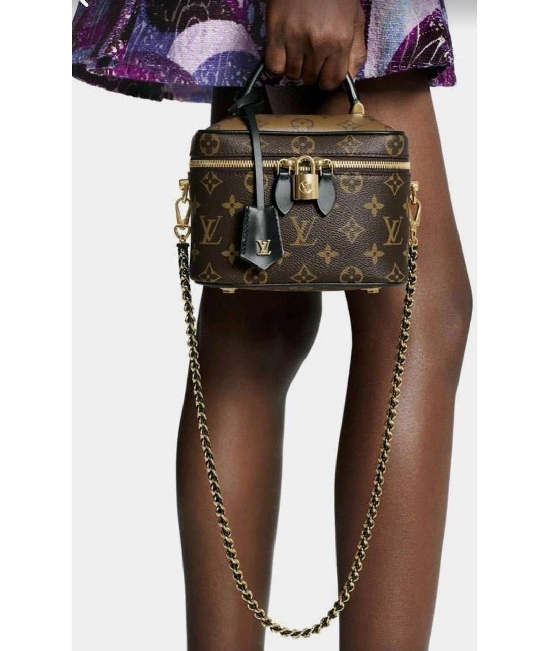 LOUIS VUITTON Коричневая сумка через плечо, фото 5