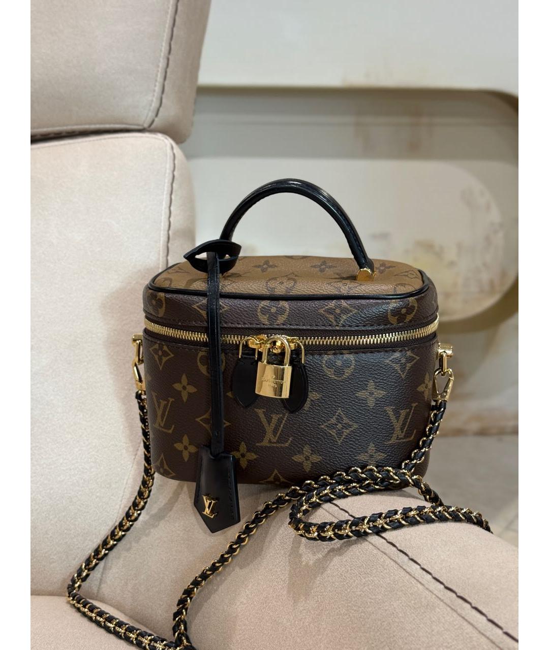 LOUIS VUITTON Коричневая сумка через плечо, фото 2
