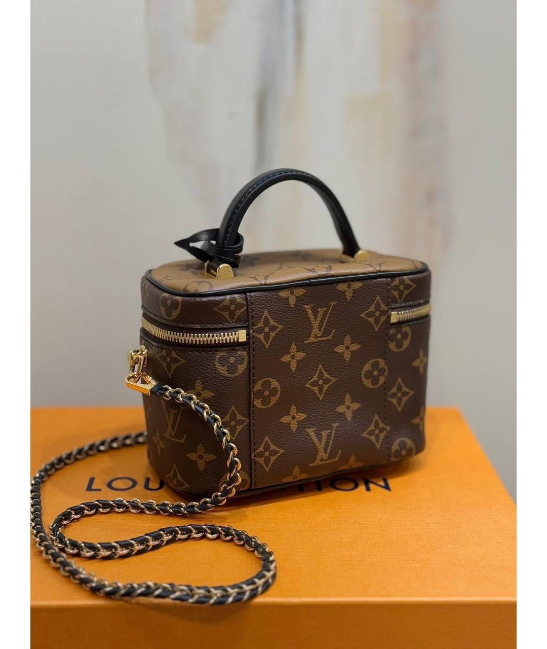 LOUIS VUITTON Коричневая сумка через плечо, фото 3