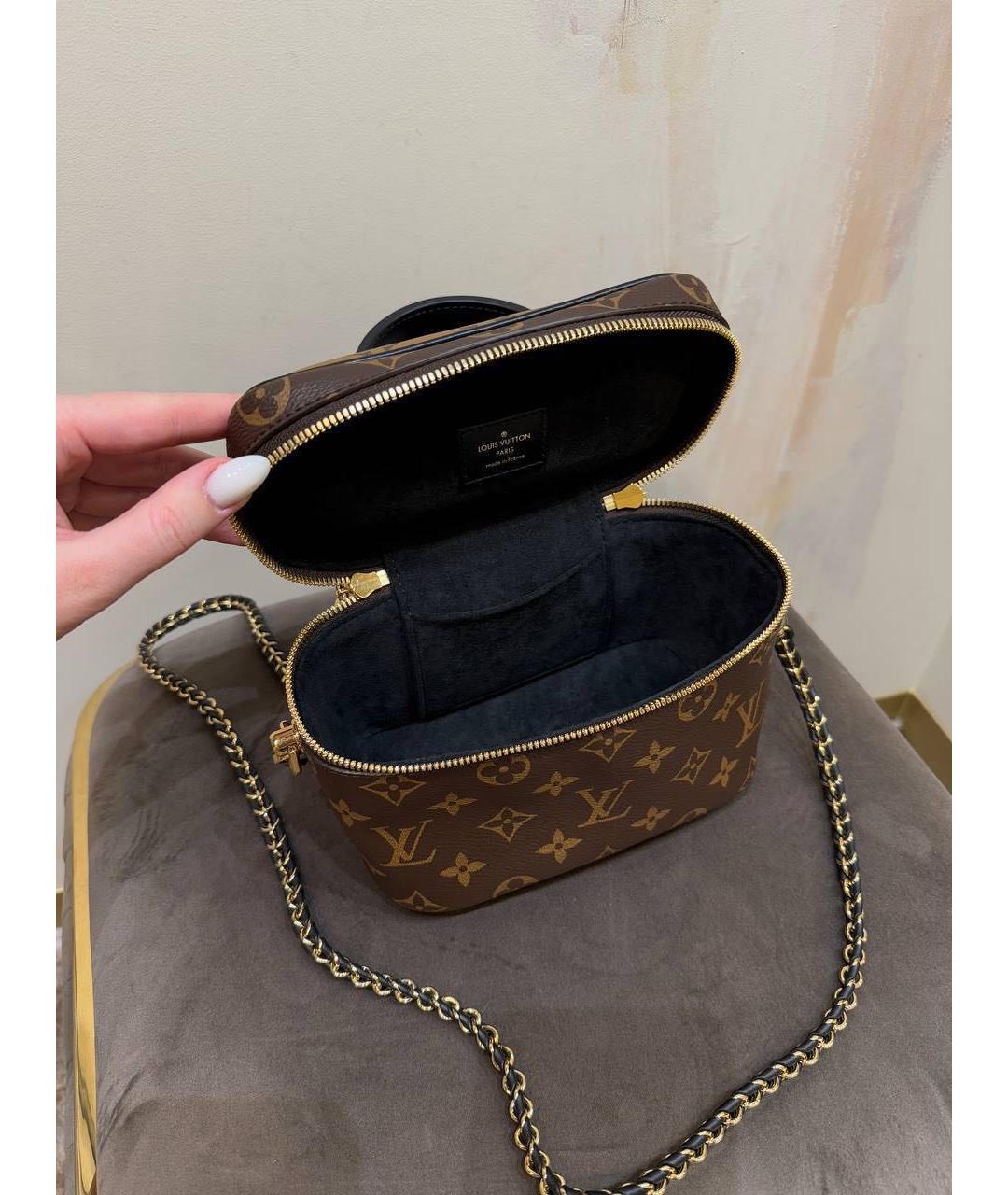 LOUIS VUITTON Коричневая сумка через плечо, фото 4