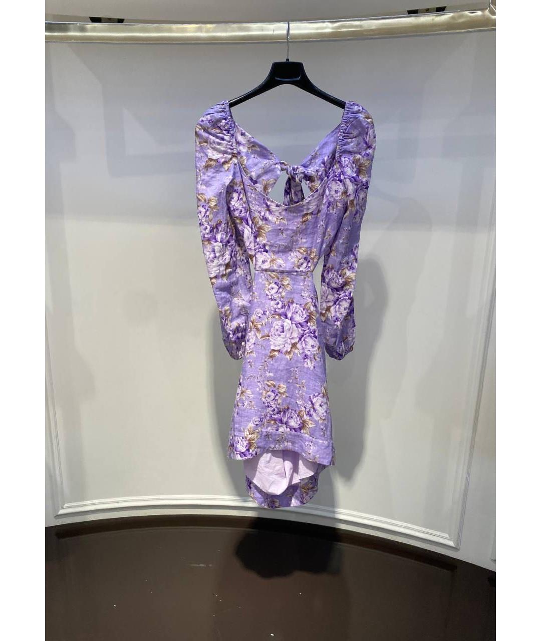 MC2 SAINT BARTH Мульти льняное платье, фото 2