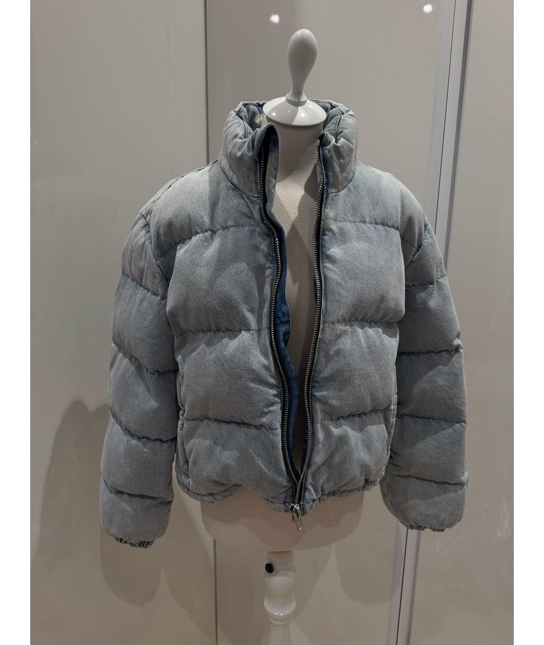 ALEXANDER WANG Голубая деним куртка, фото 8