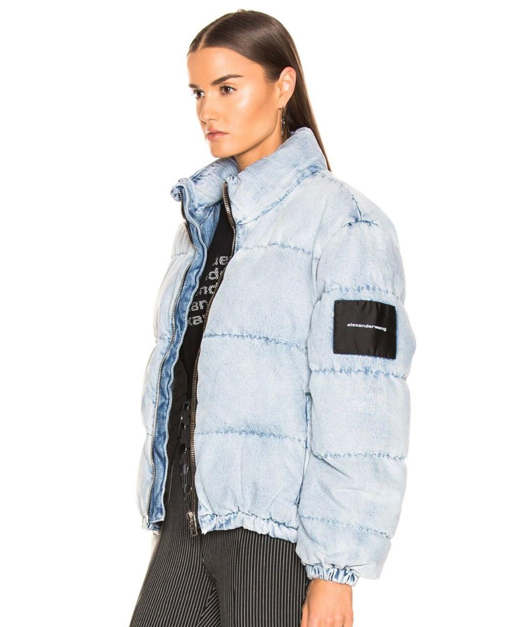 ALEXANDER WANG Голубая деним куртка, фото 7