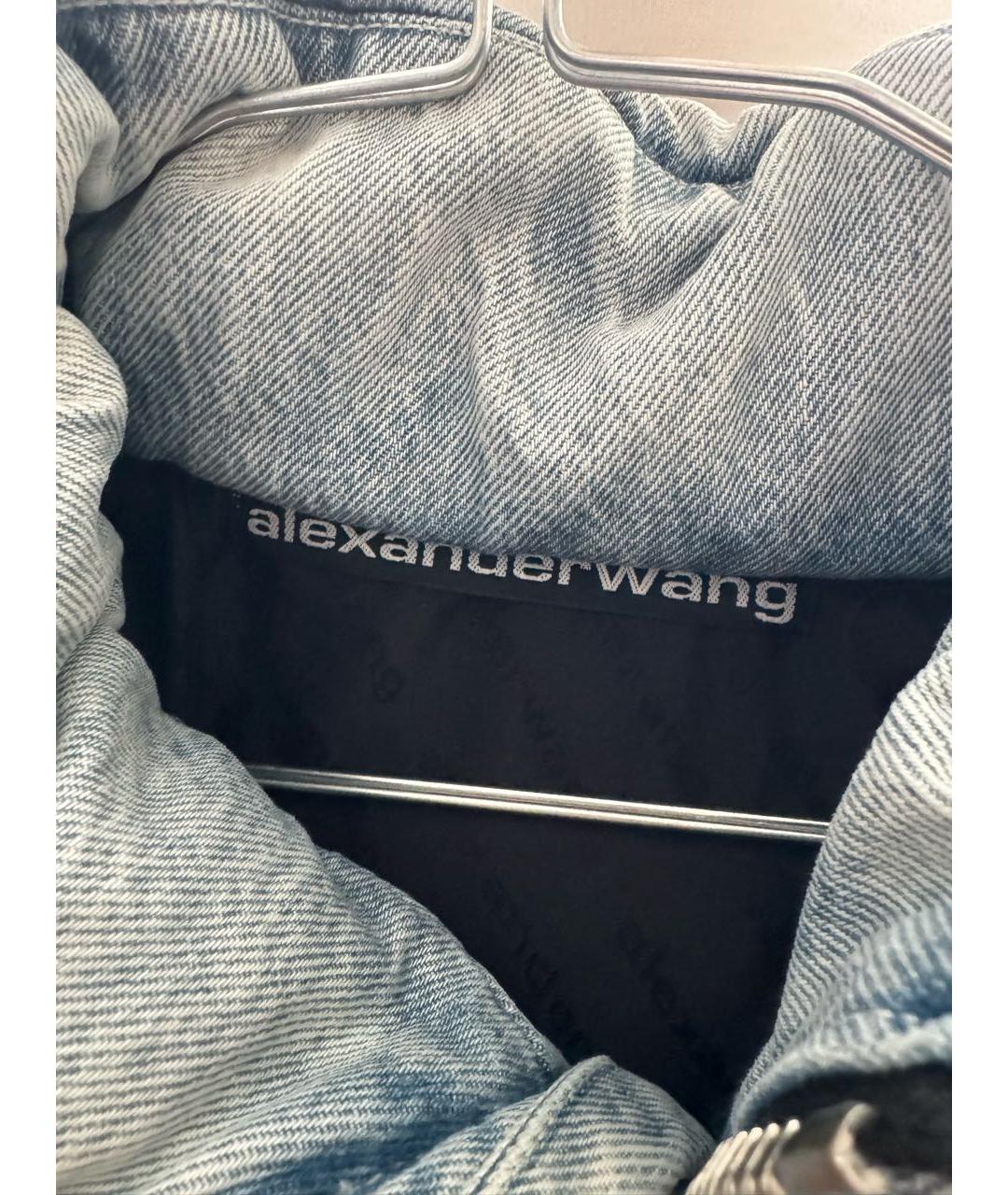 ALEXANDER WANG Голубая деним куртка, фото 3