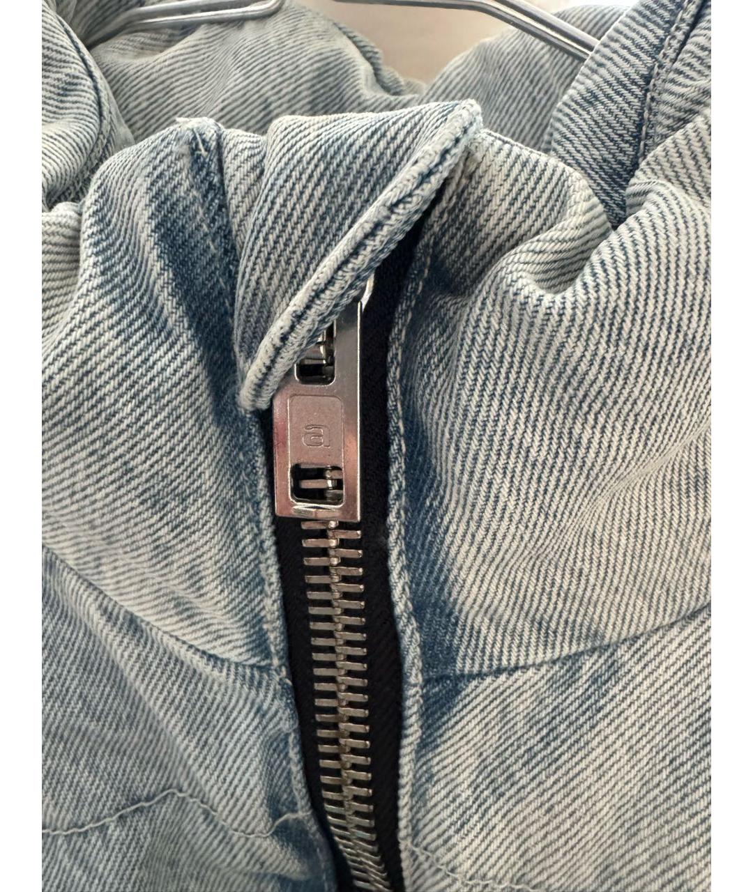ALEXANDER WANG Голубая деним куртка, фото 4