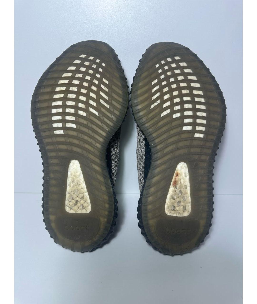 ADIDAS YEEZY Коричневые синтетические кроссовки, фото 7