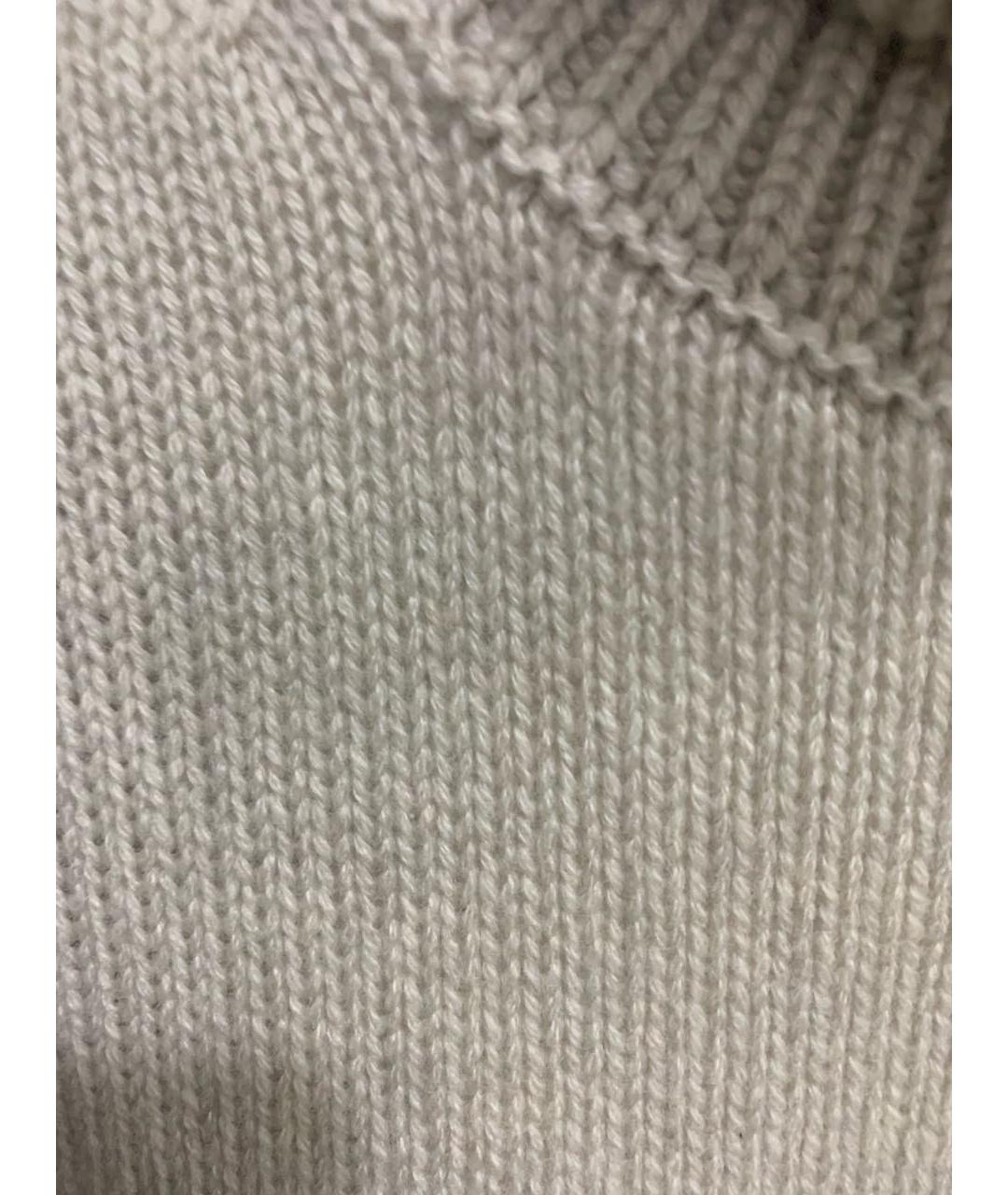 LISA YANG Бежевый кашемировый джемпер / свитер, фото 4