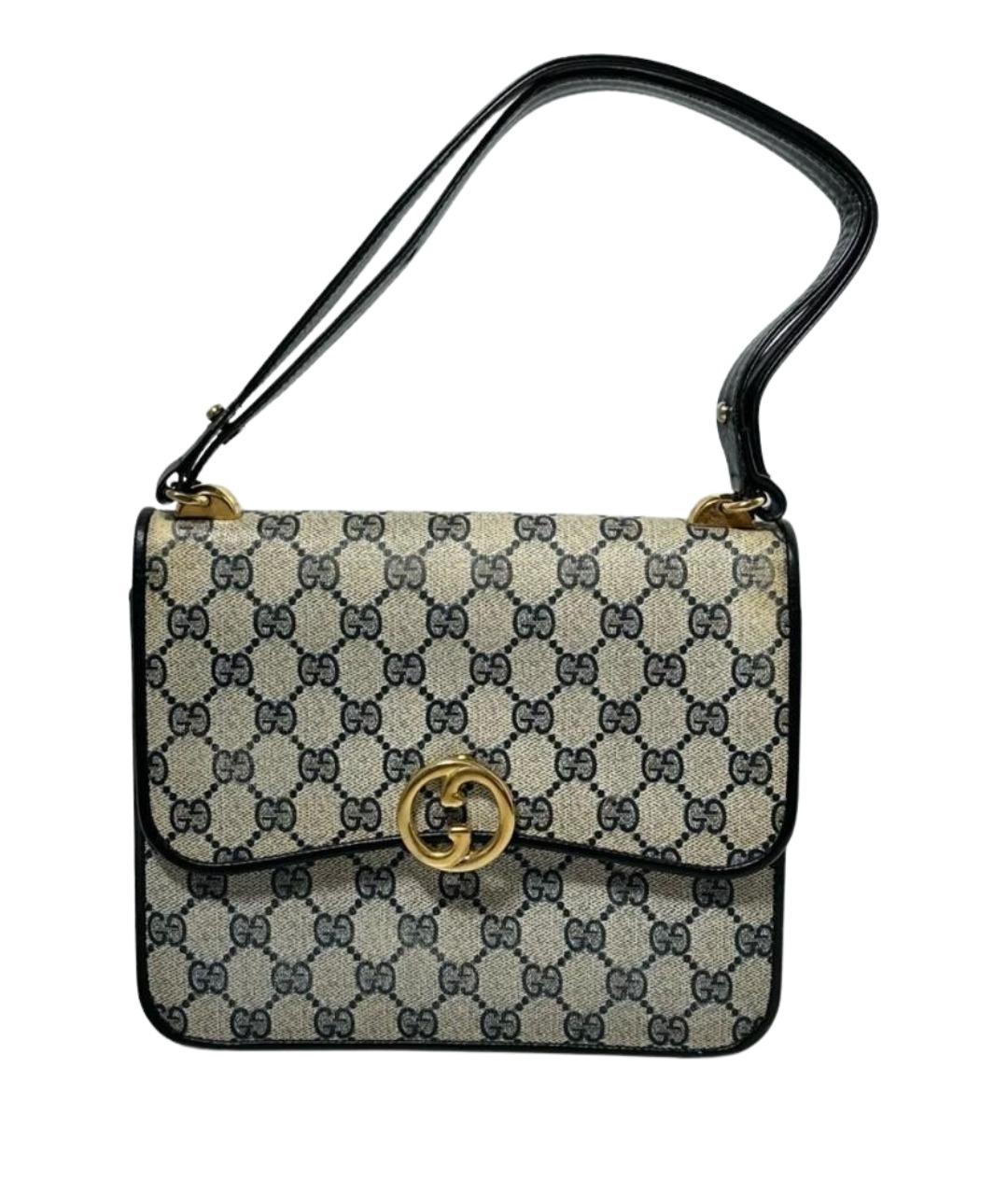 GUCCI Бежевая сумка с короткими ручками, фото 1