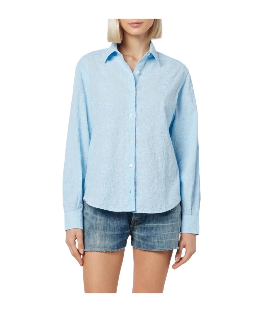 MC2 SAINT BARTH Голубая хлопковая пижама, фото 4