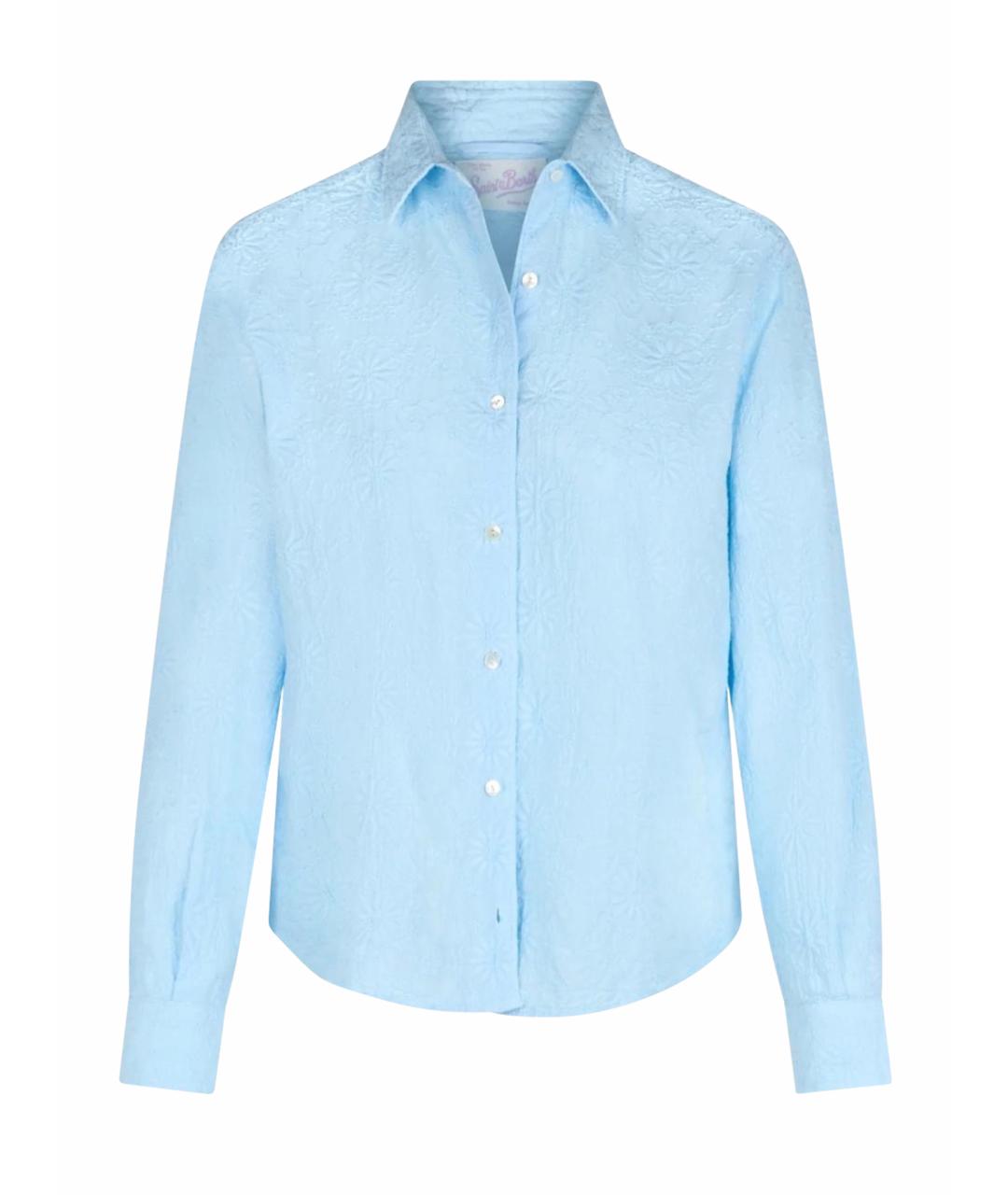 MC2 SAINT BARTH Голубая хлопковая пижама, фото 2