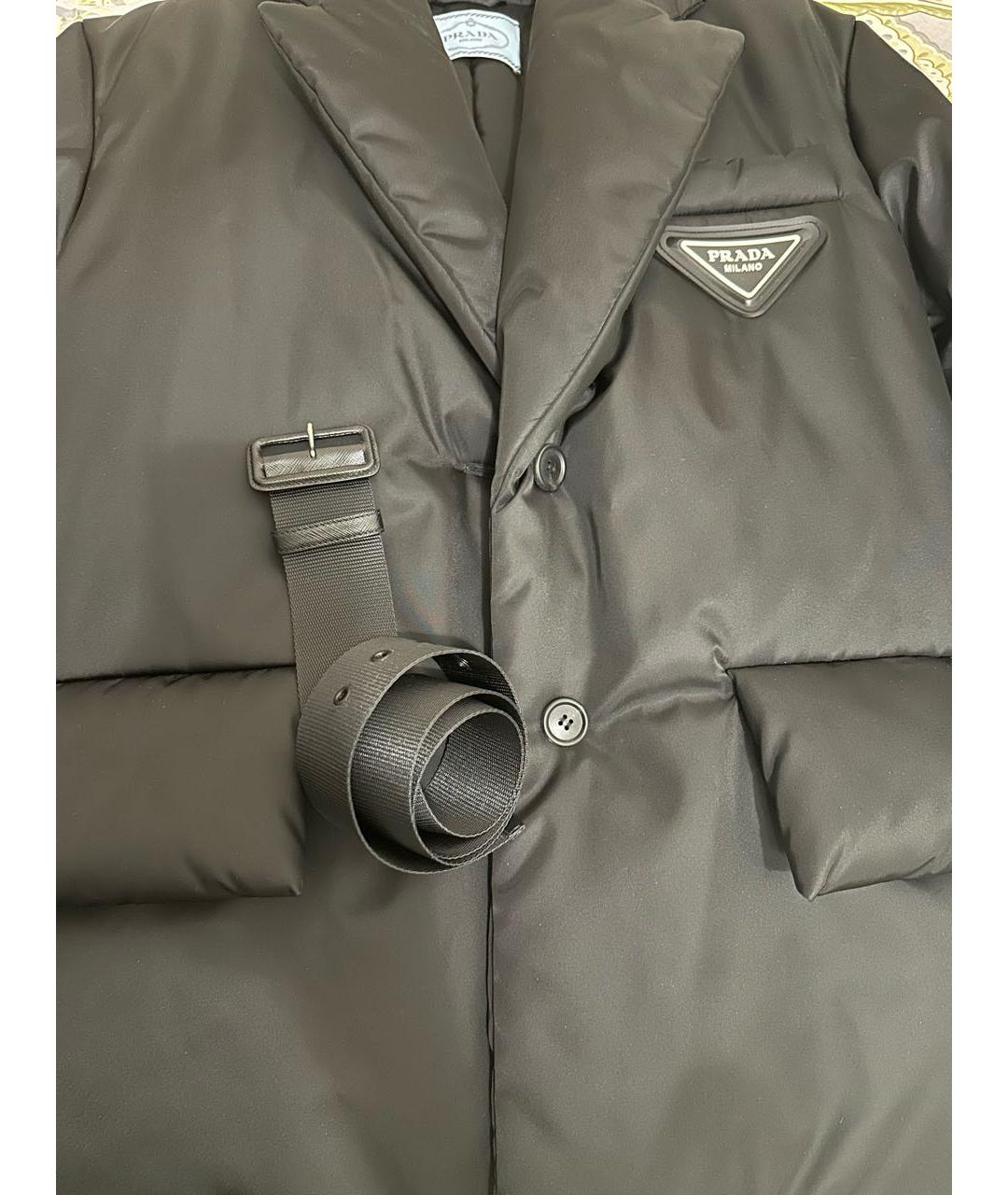 PRADA Черный пуховик, фото 4