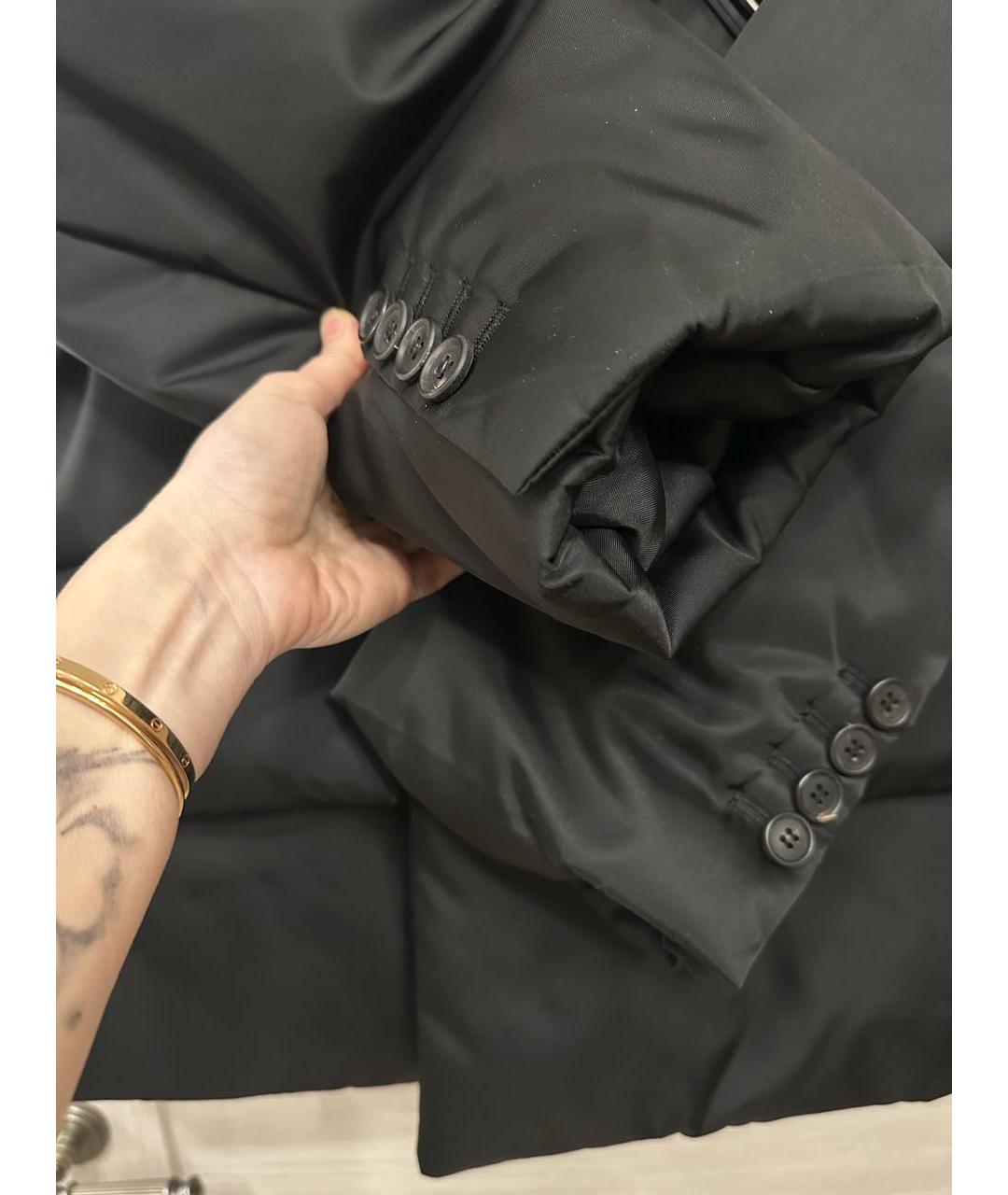 PRADA Черный пуховик, фото 6