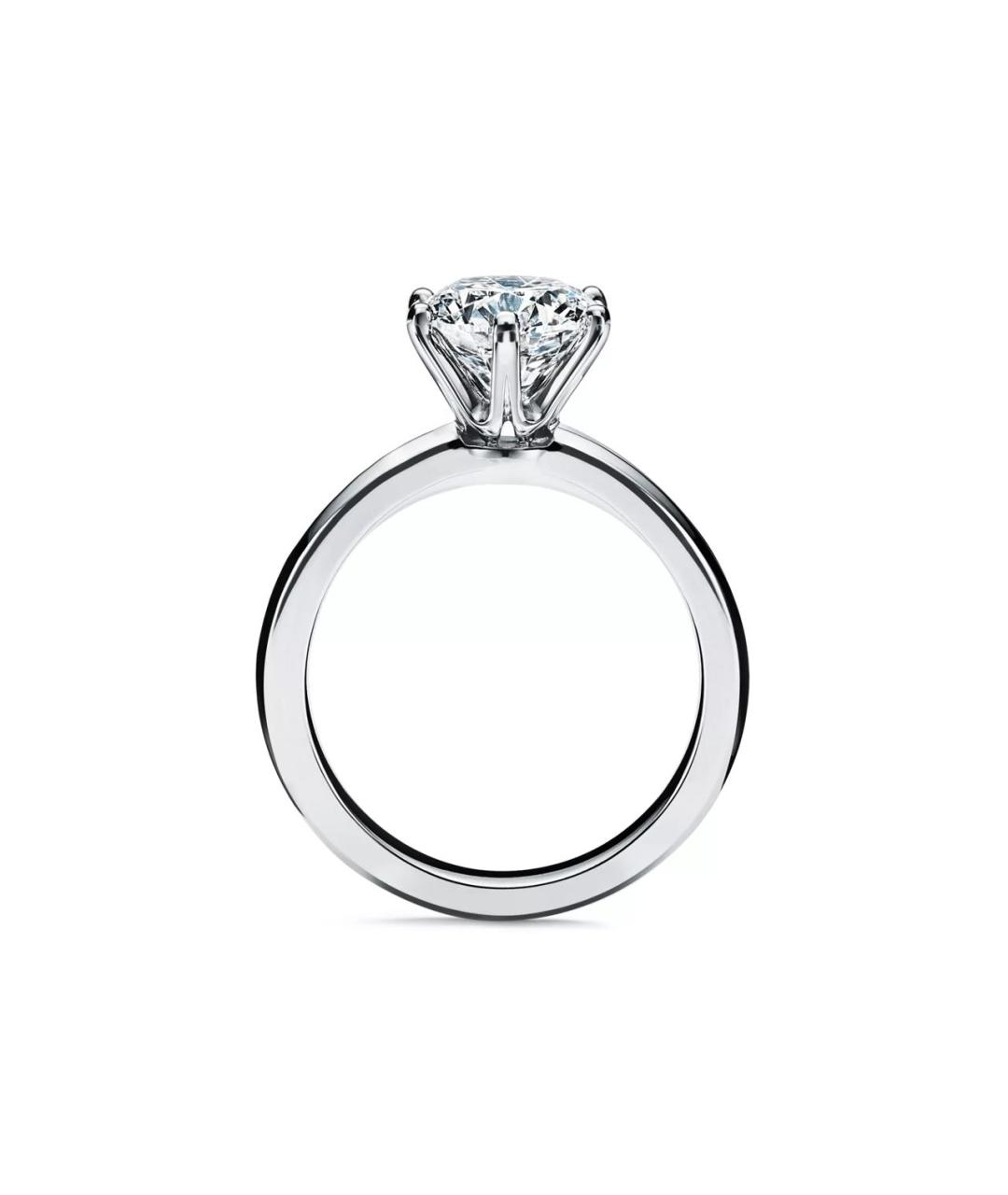 TIFFANY&CO Серебряное платиновое кольцо, фото 1