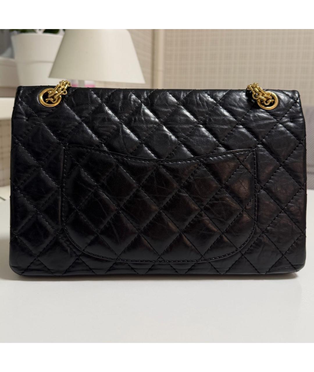 CHANEL Черная кожаная сумка через плечо, фото 2