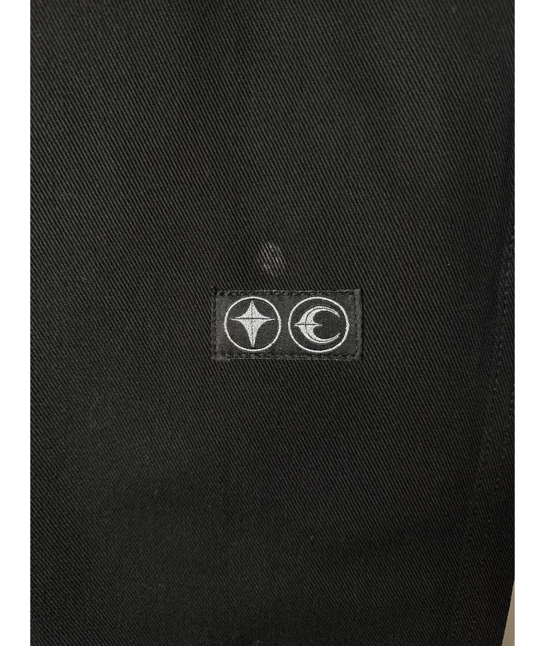 THUG CLUB Черные хлопковые прямые джинсы, фото 6