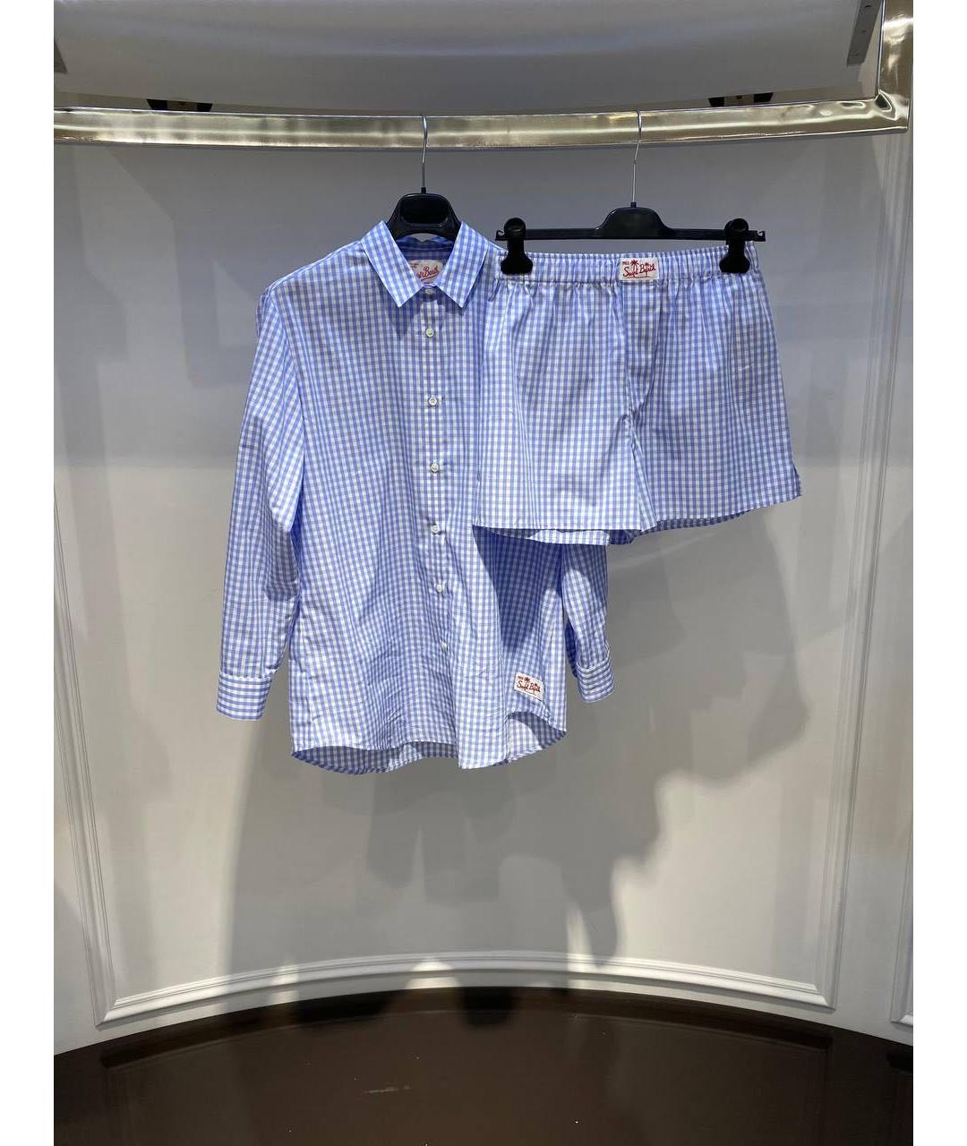 MC2 SAINT BARTH Голубая пижамы и сорочки, фото 3