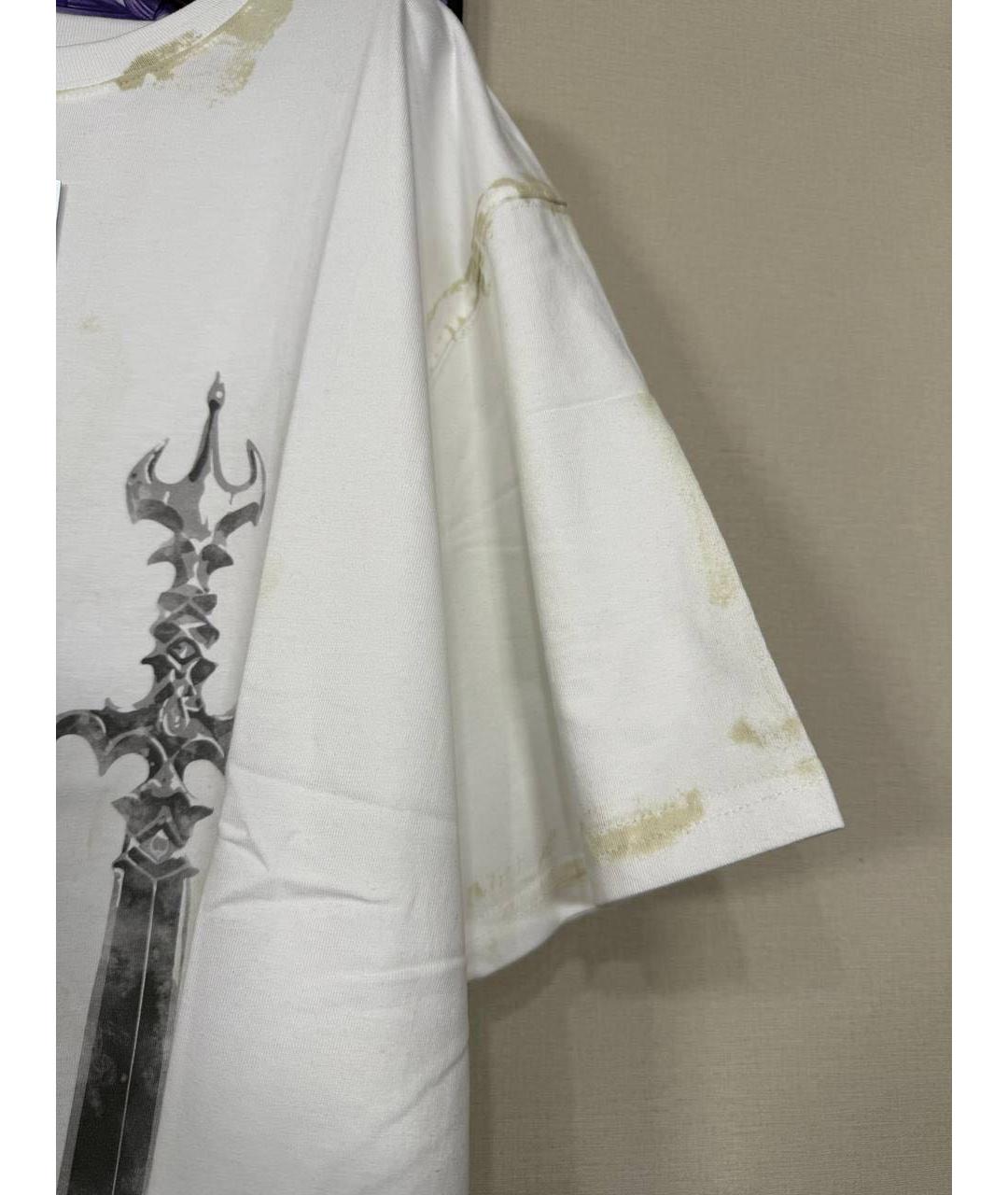 THUG CLUB Бежевая хлопковая футболка, фото 6