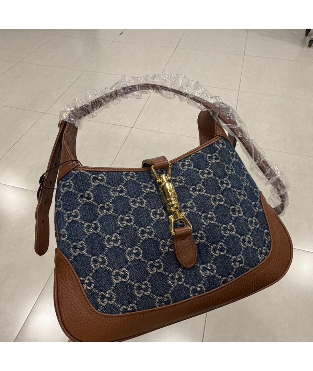 GUCCI Синяя сумка через плечо, фото 2