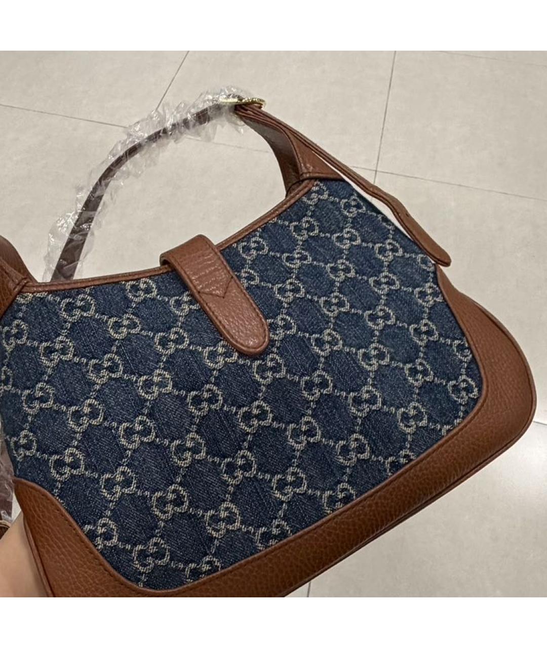 GUCCI Синяя сумка через плечо, фото 4