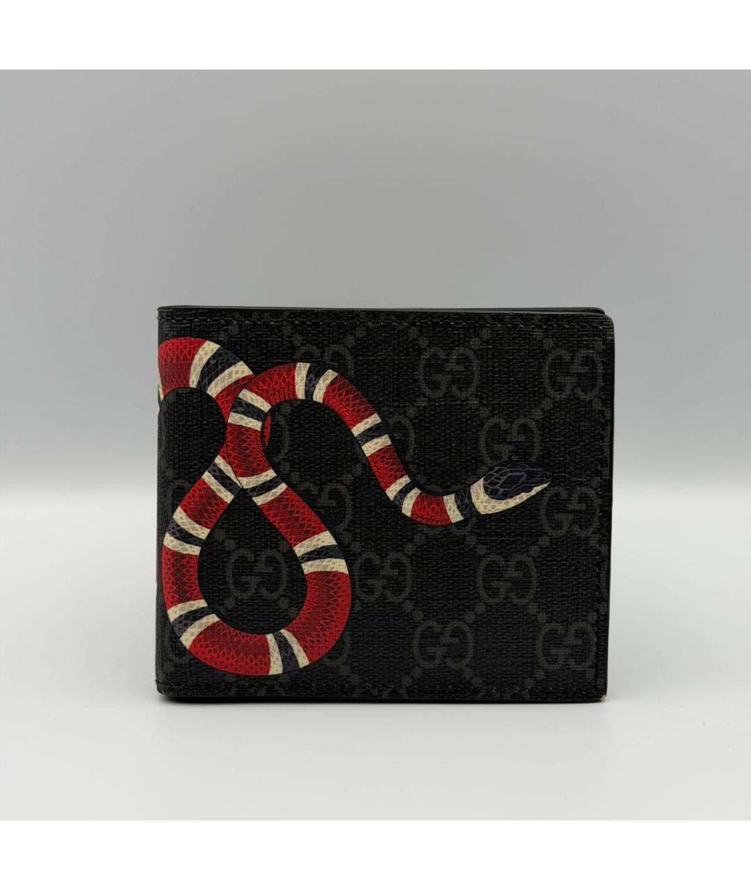 GUCCI Черный кошелек, фото 4