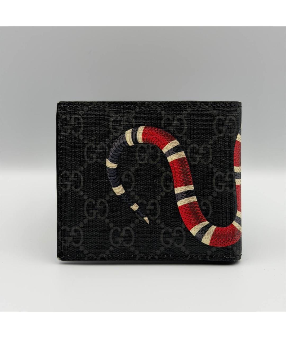 GUCCI Черный кошелек, фото 3