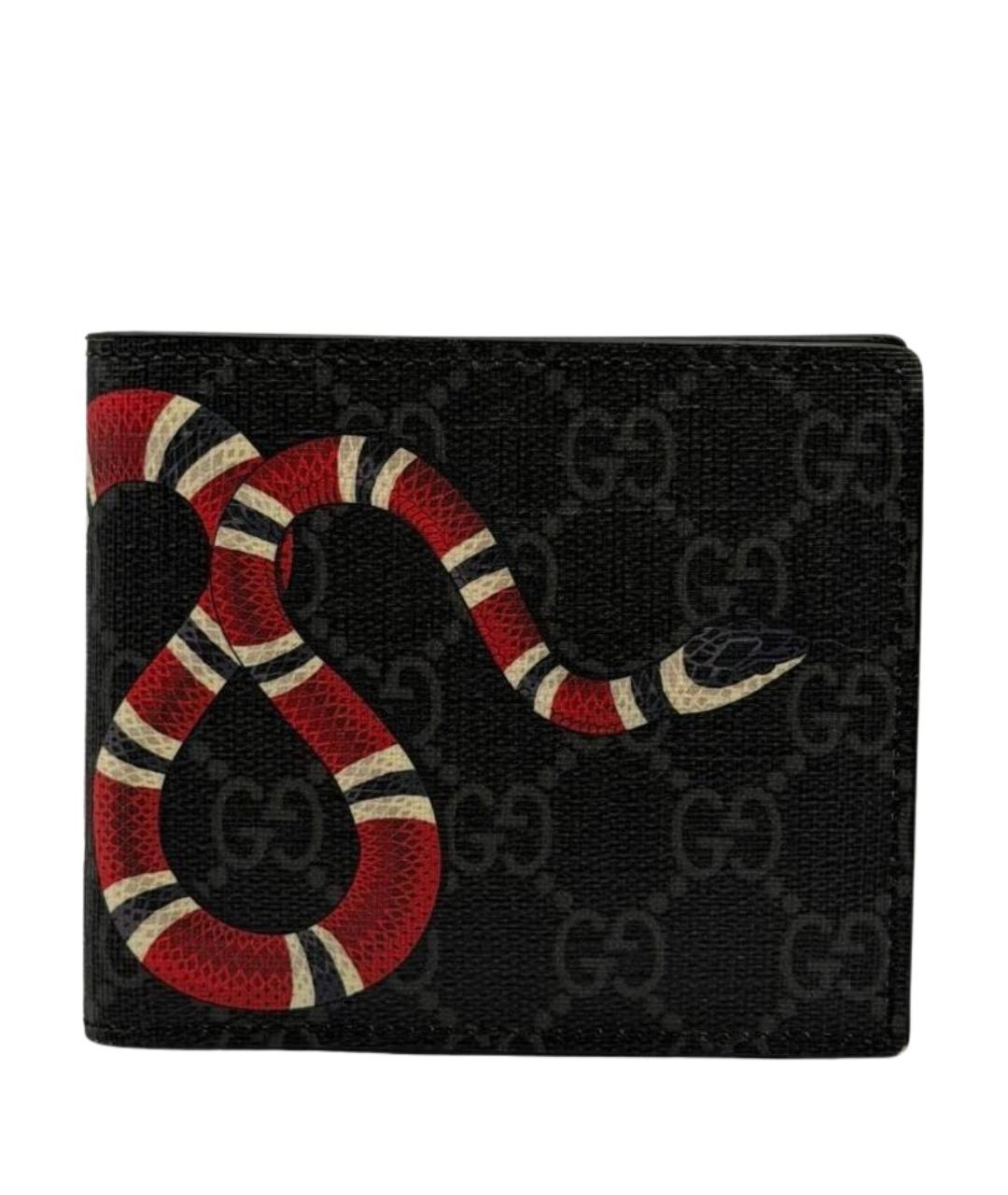 GUCCI Черный кошелек, фото 1
