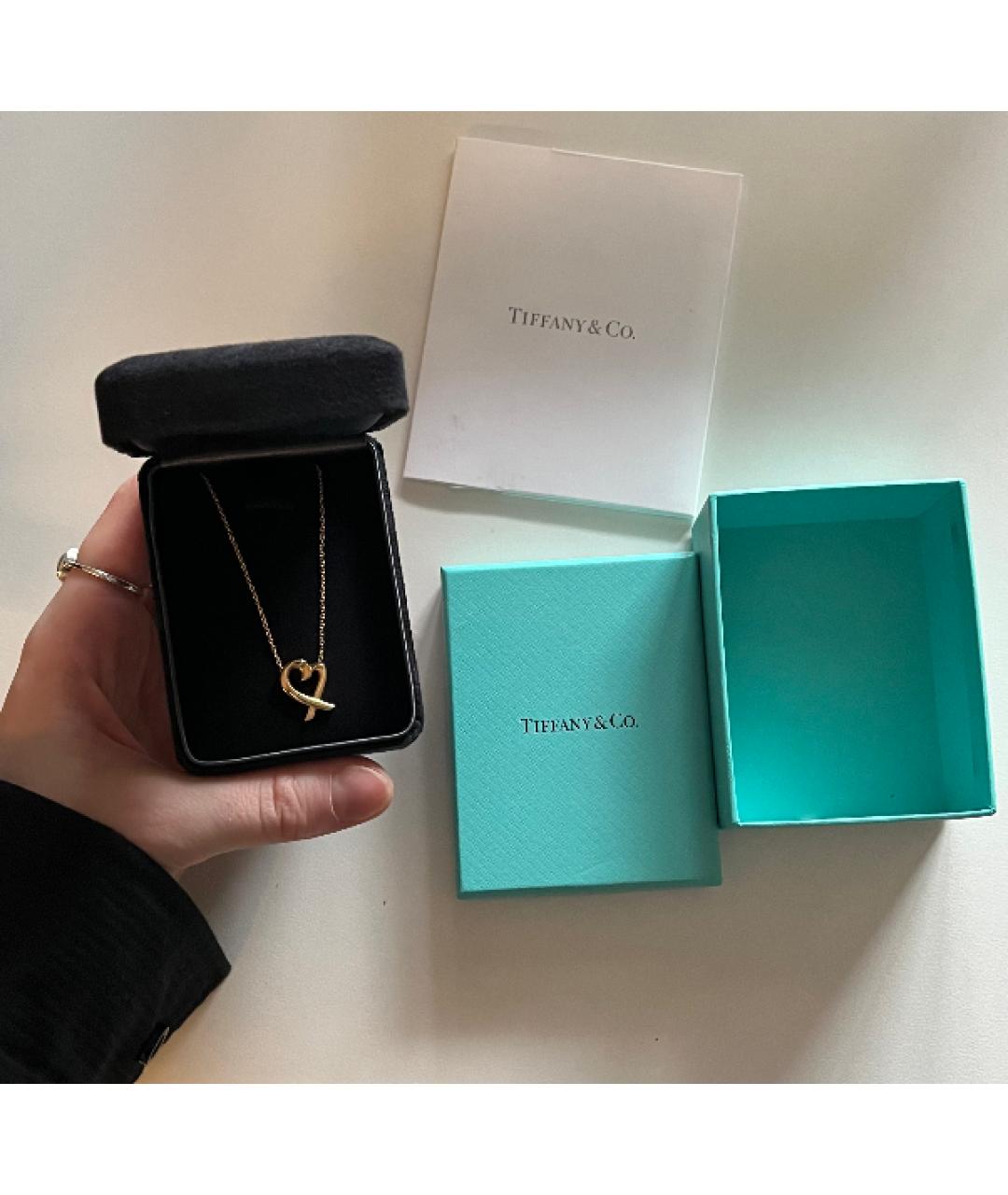 TIFFANY&CO Золотое колье из желтого золота, фото 3