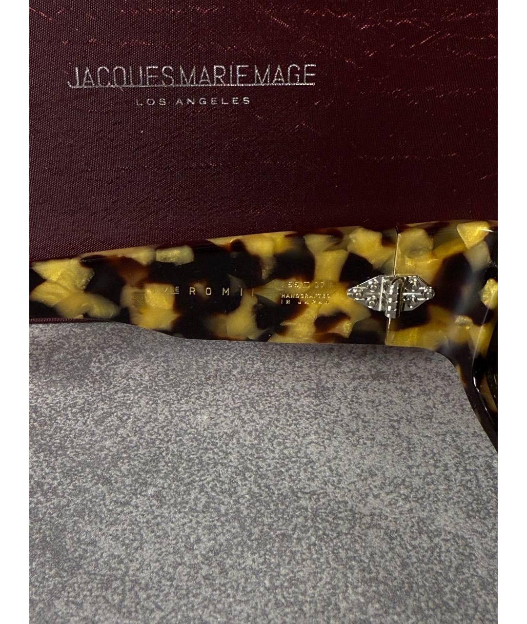 JACQUES MARIE MAGE Мульти пластиковые солнцезащитные очки, фото 7