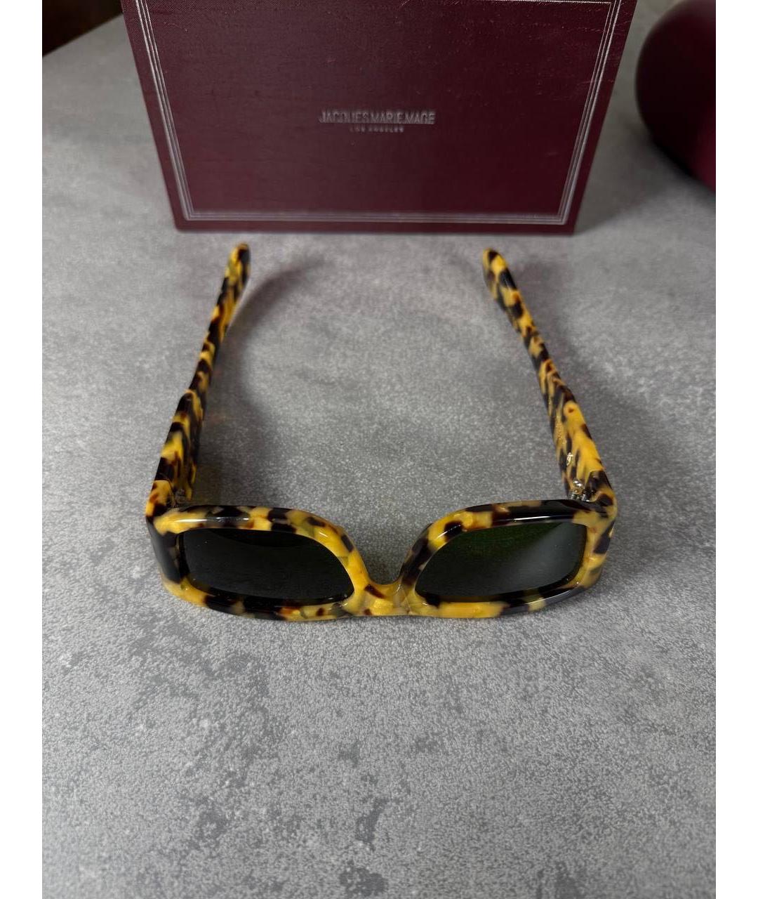 JACQUES MARIE MAGE Мульти пластиковые солнцезащитные очки, фото 5
