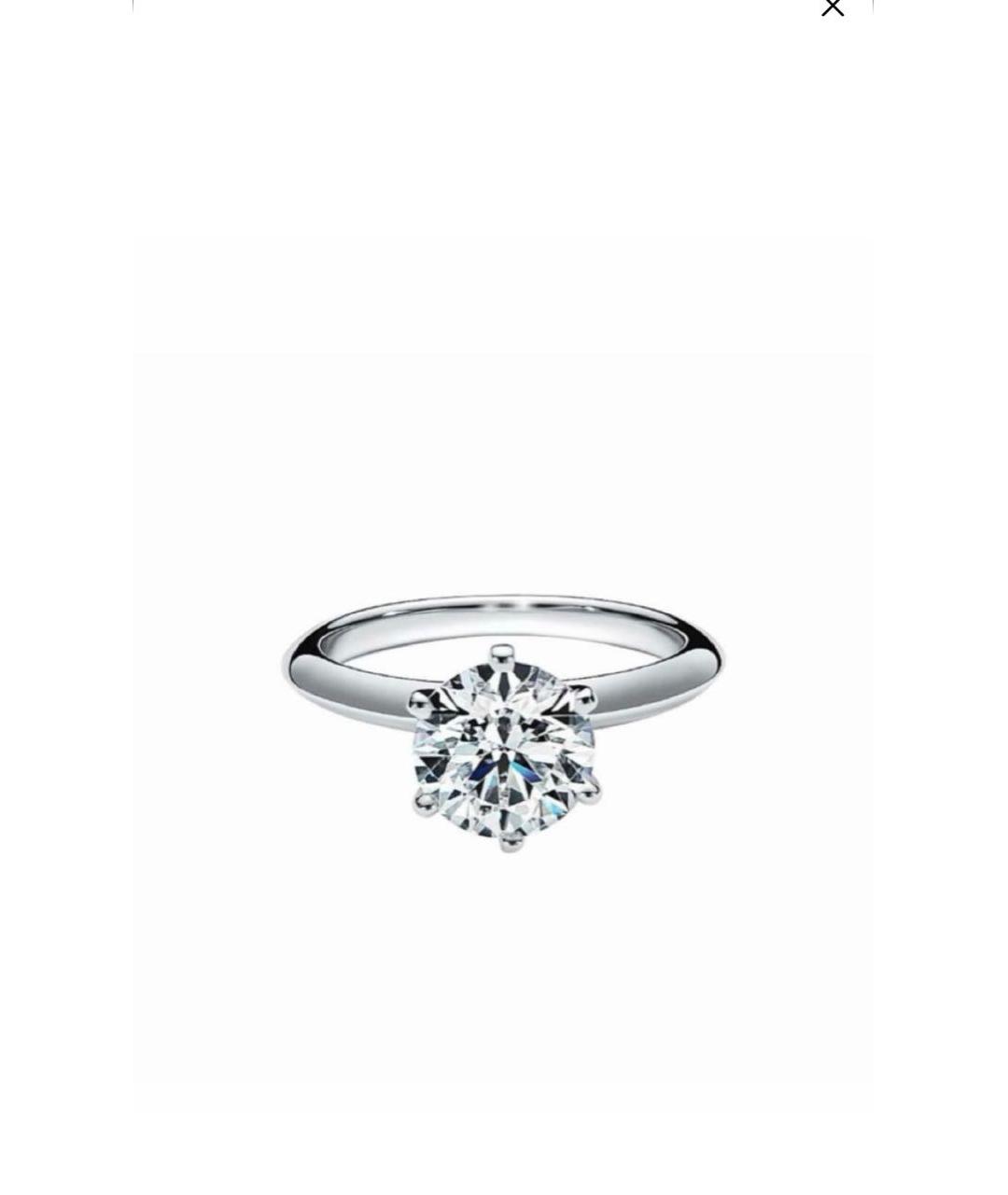 TIFFANY&CO Белое кольцо из белого золота, фото 7