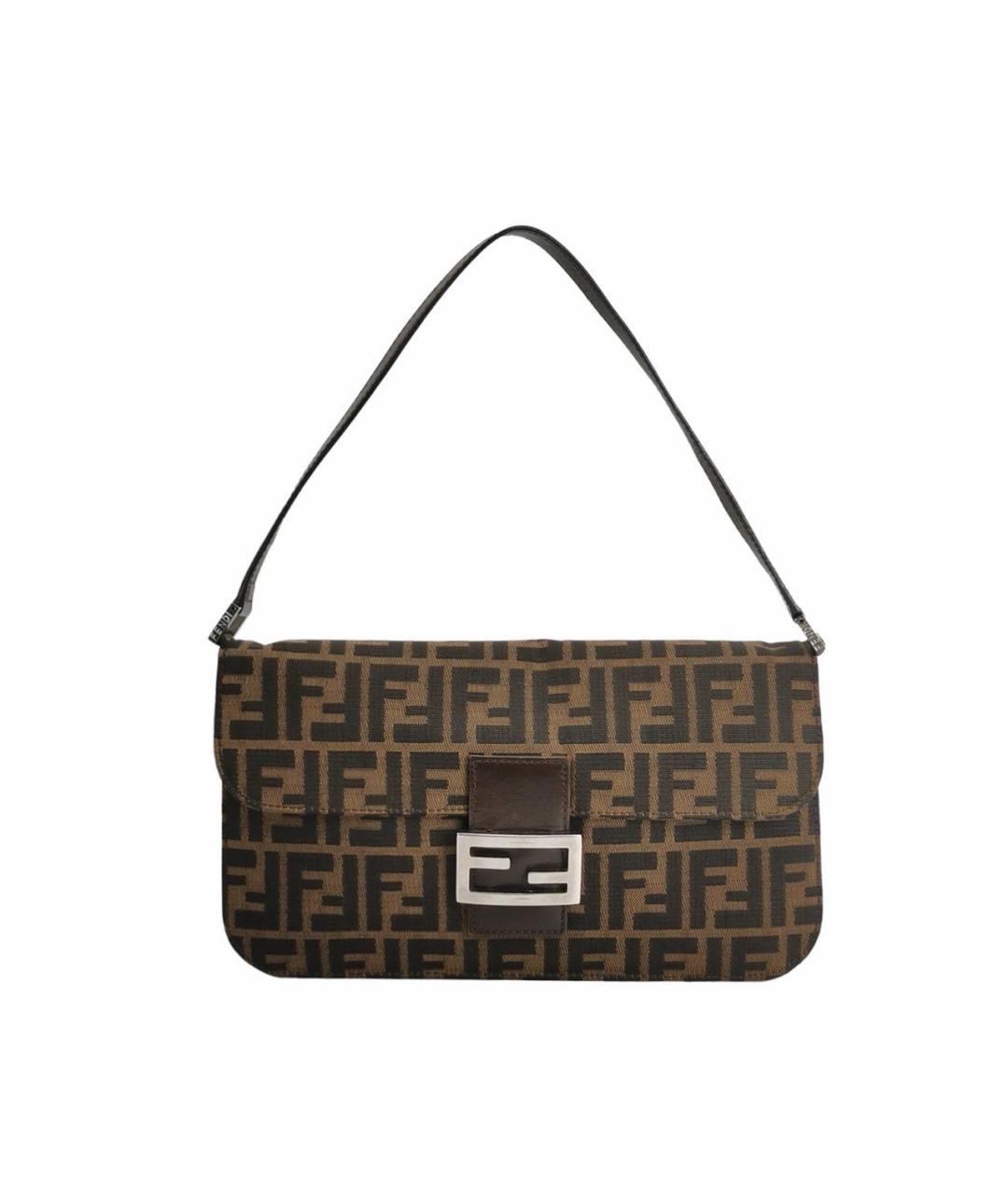 FENDI Коричневая сумка через плечо, фото 1