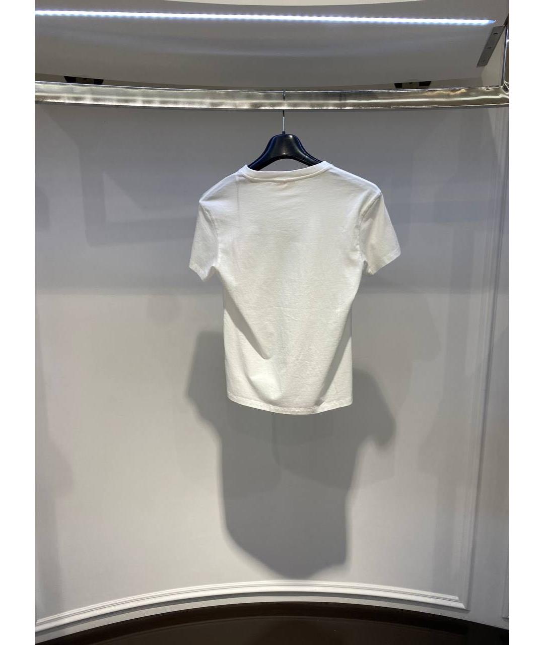 MC2 SAINT BARTH Белая хлопковая футболка, фото 3