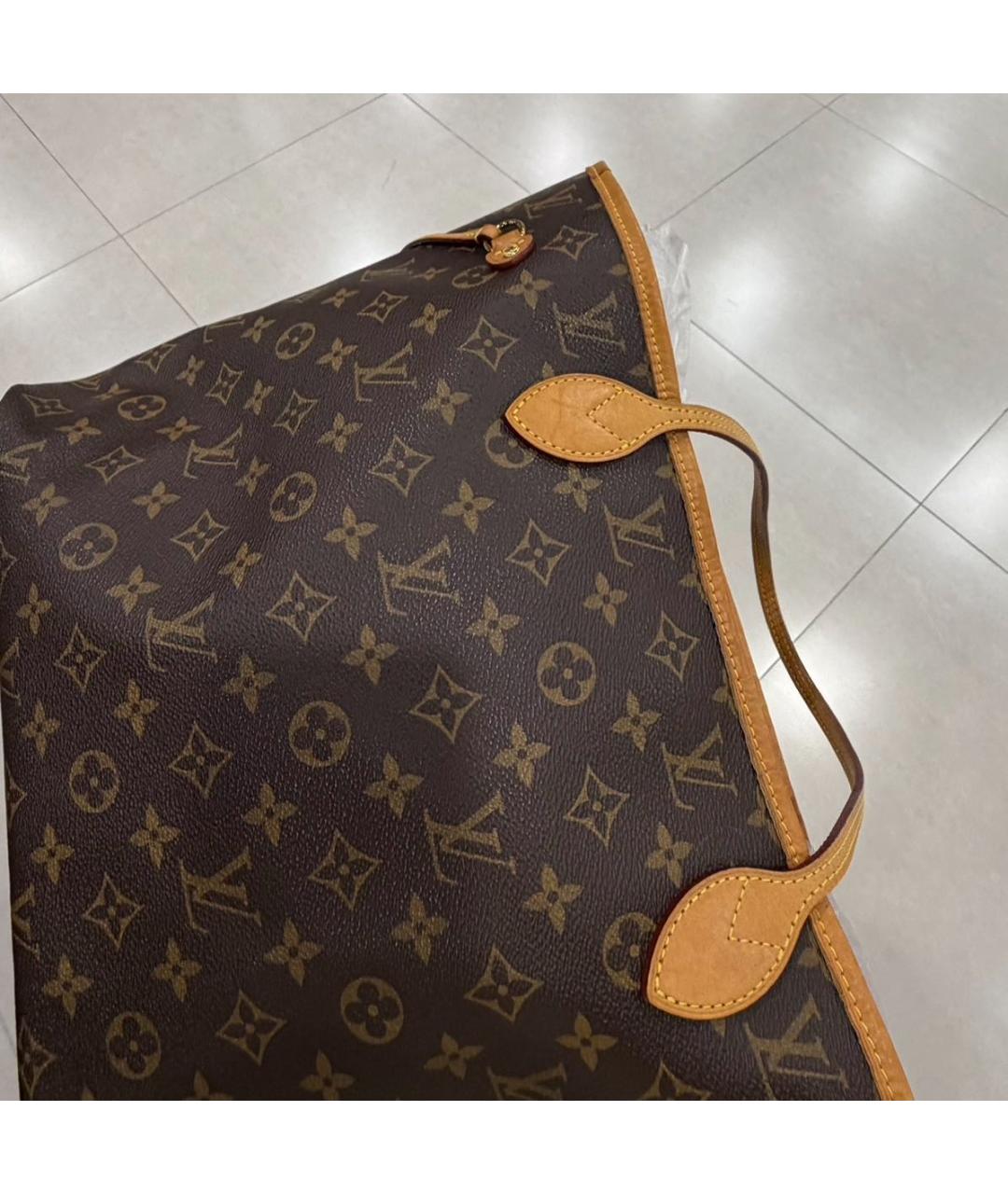 LOUIS VUITTON Коричневая сумка через плечо, фото 3