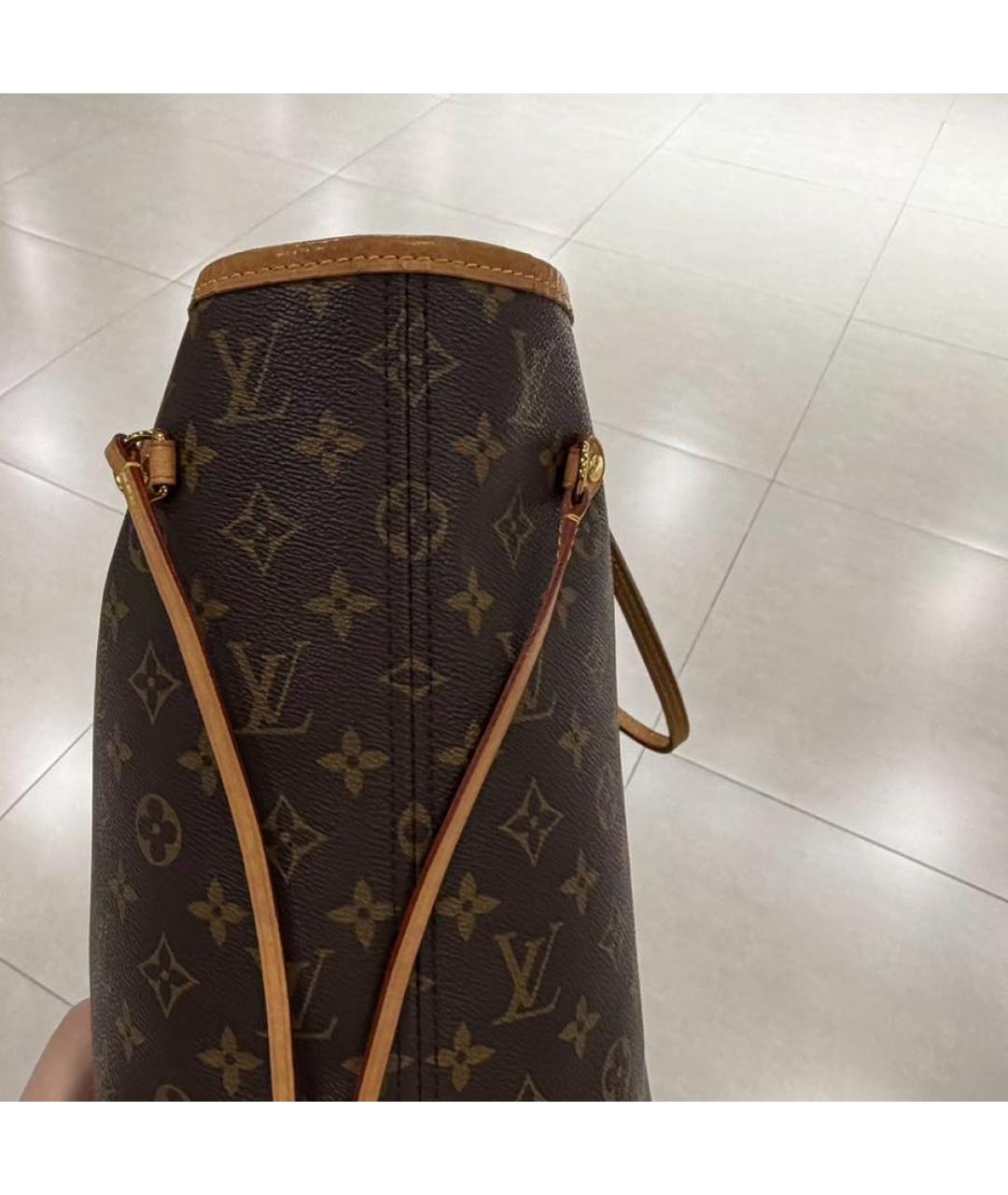 LOUIS VUITTON Коричневая сумка через плечо, фото 4