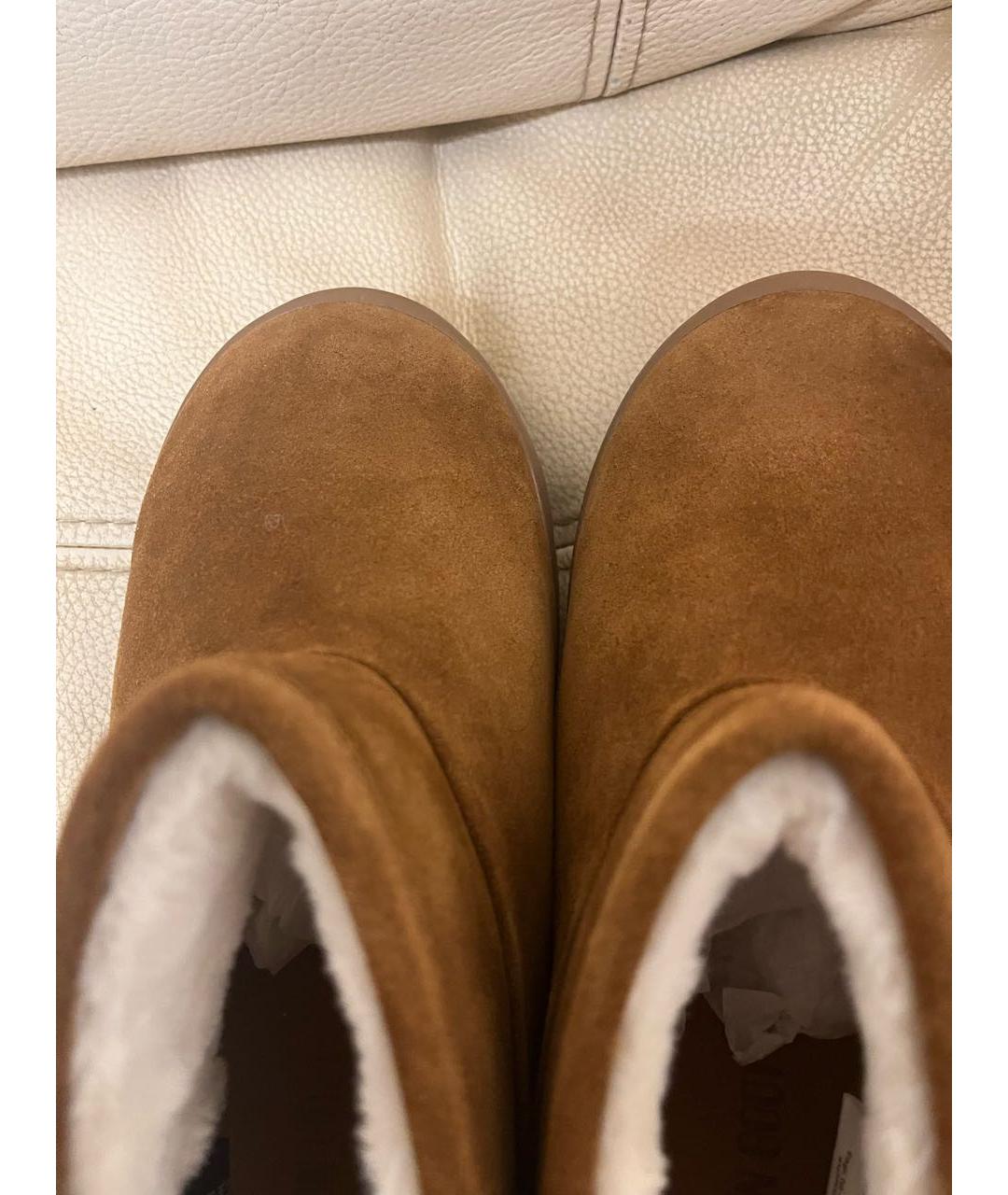 MOON BOOT Оранжевое ботинки, фото 3