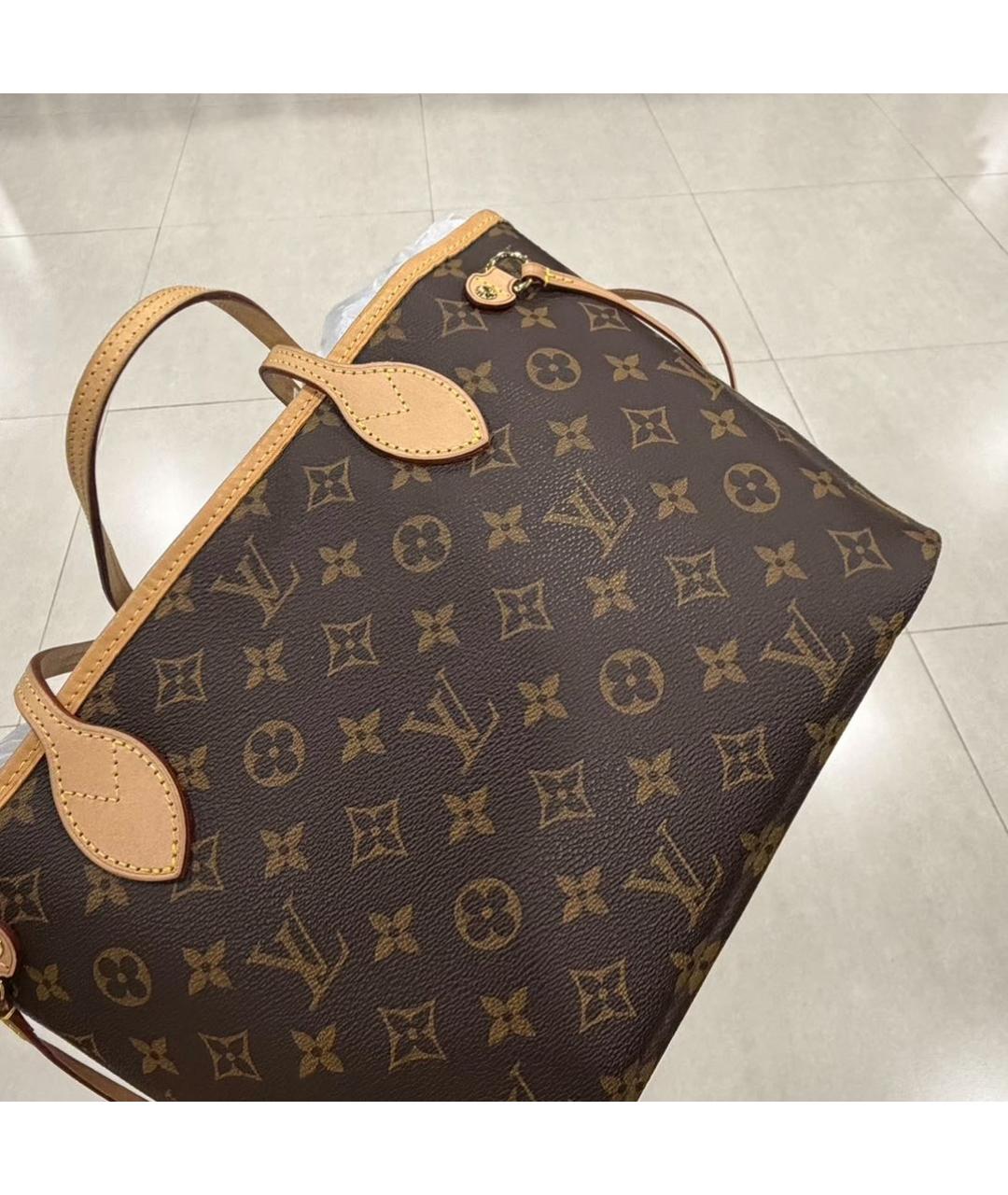 LOUIS VUITTON Коричневая сумка через плечо, фото 3