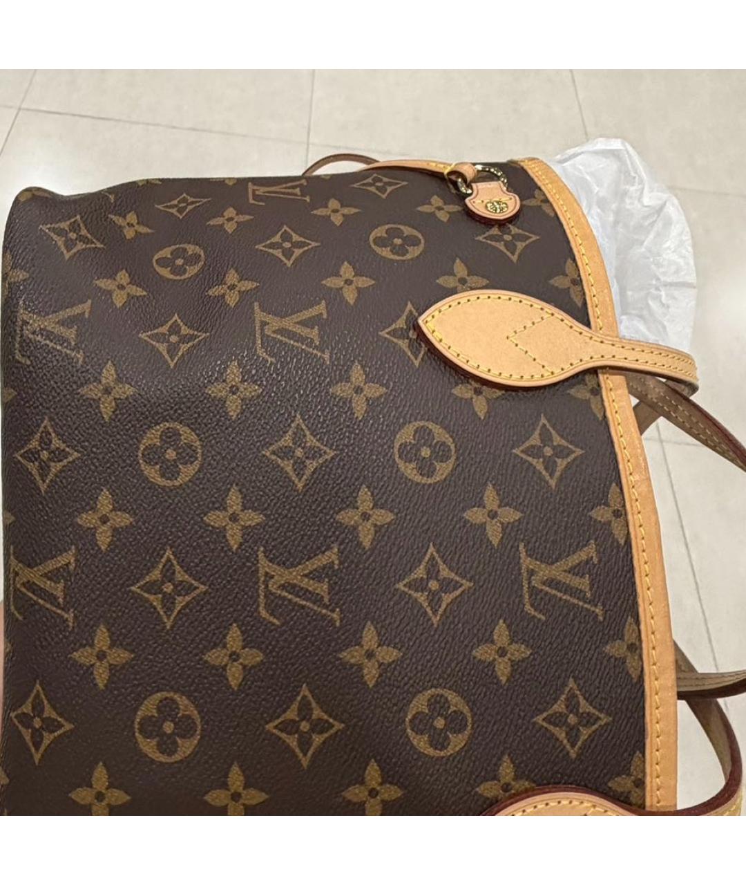 LOUIS VUITTON Коричневая сумка через плечо, фото 4