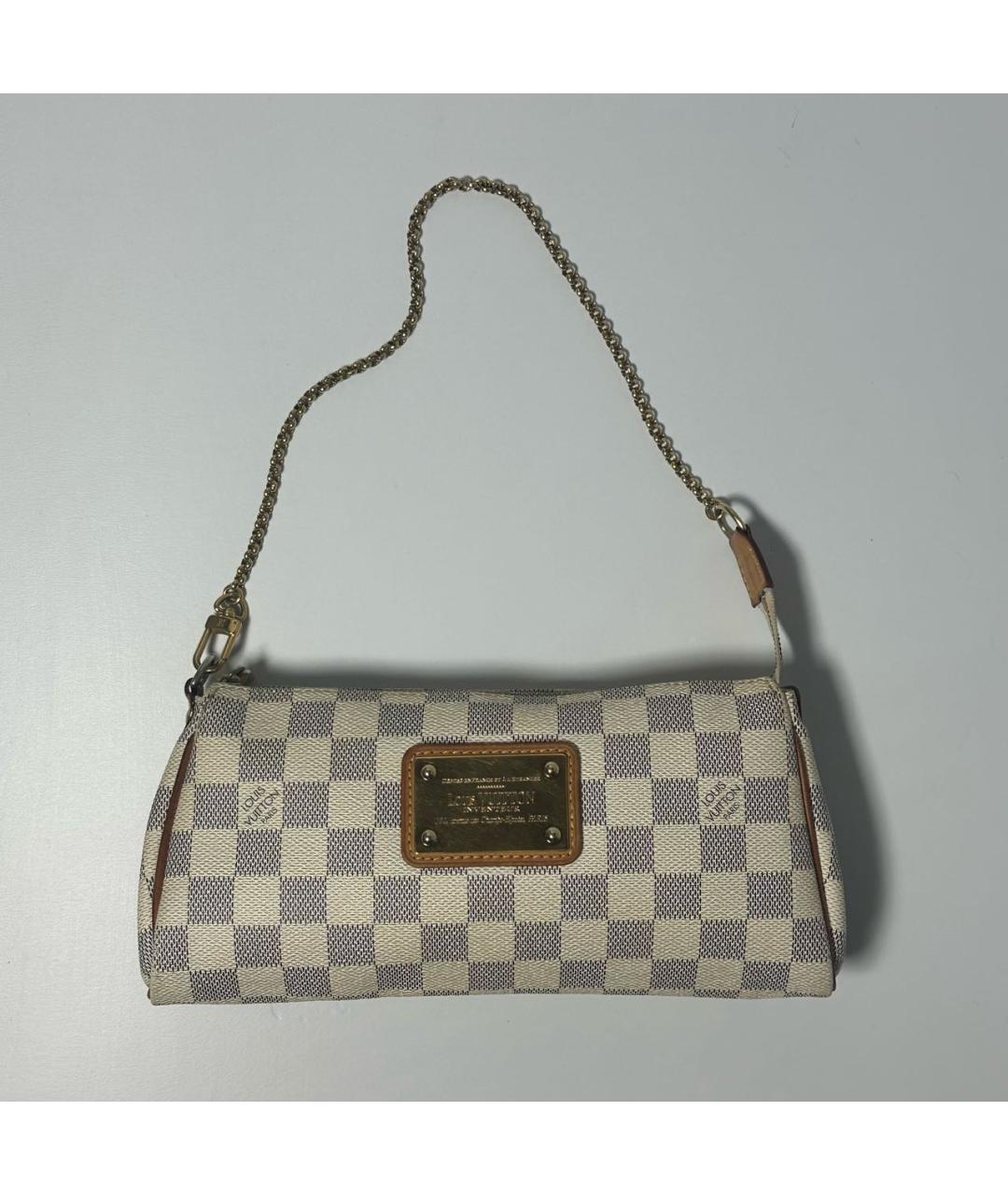 LOUIS VUITTON Белая сумка с короткими ручками, фото 7