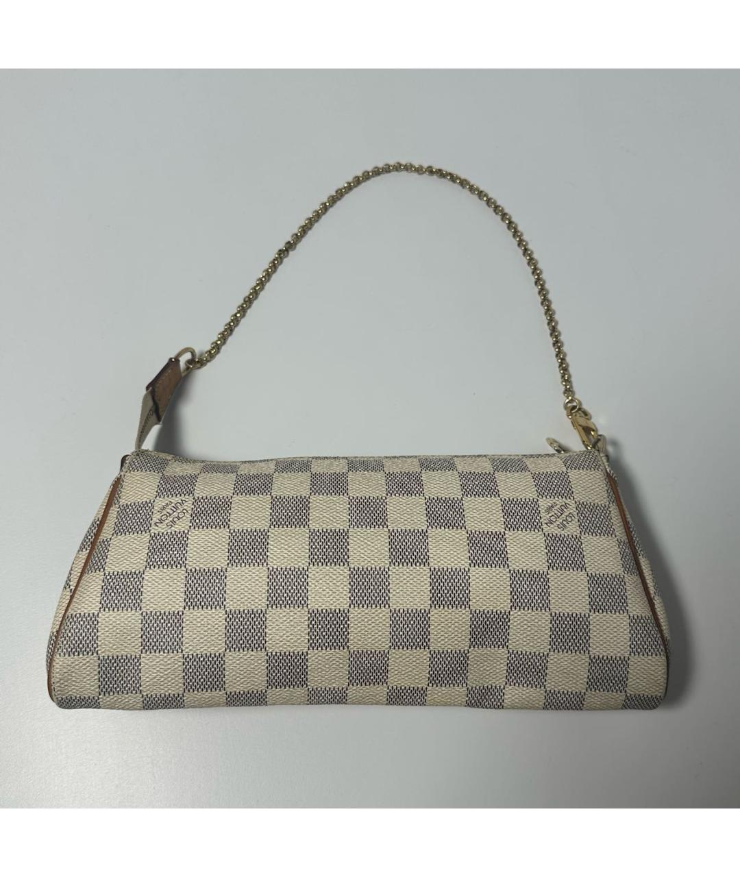 LOUIS VUITTON Белая сумка с короткими ручками, фото 3