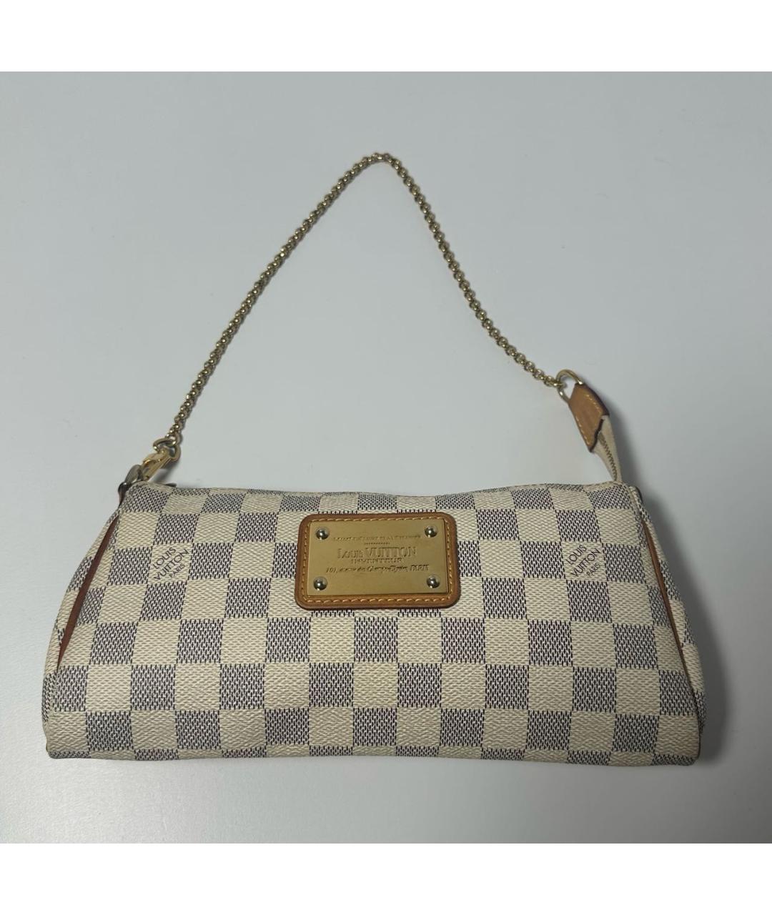 LOUIS VUITTON Белая сумка с короткими ручками, фото 2