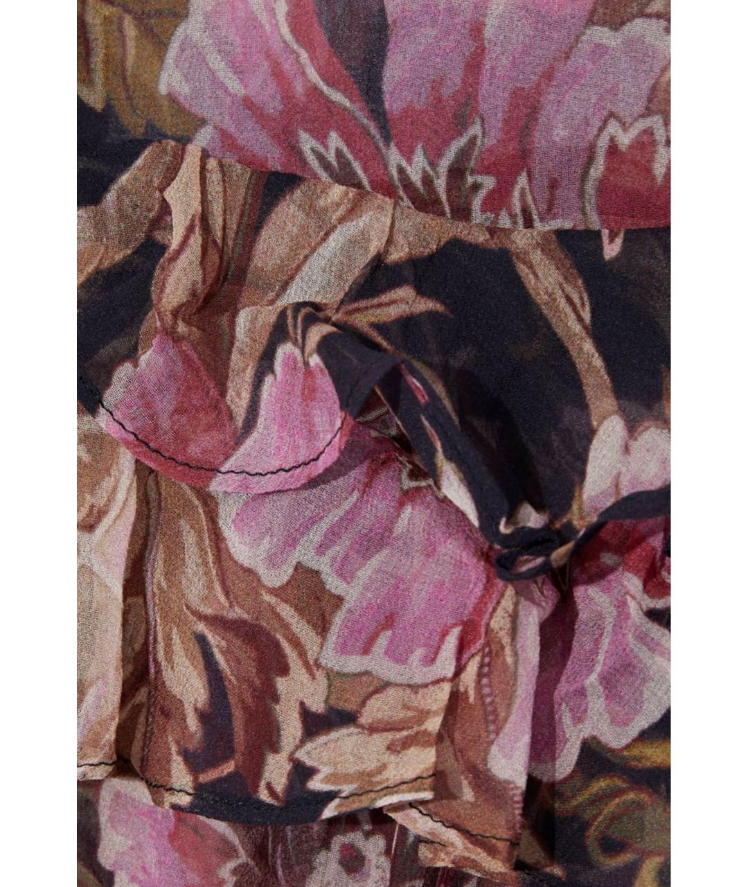 ZIMMERMANN Черное шелковое вечернее платье, фото 4