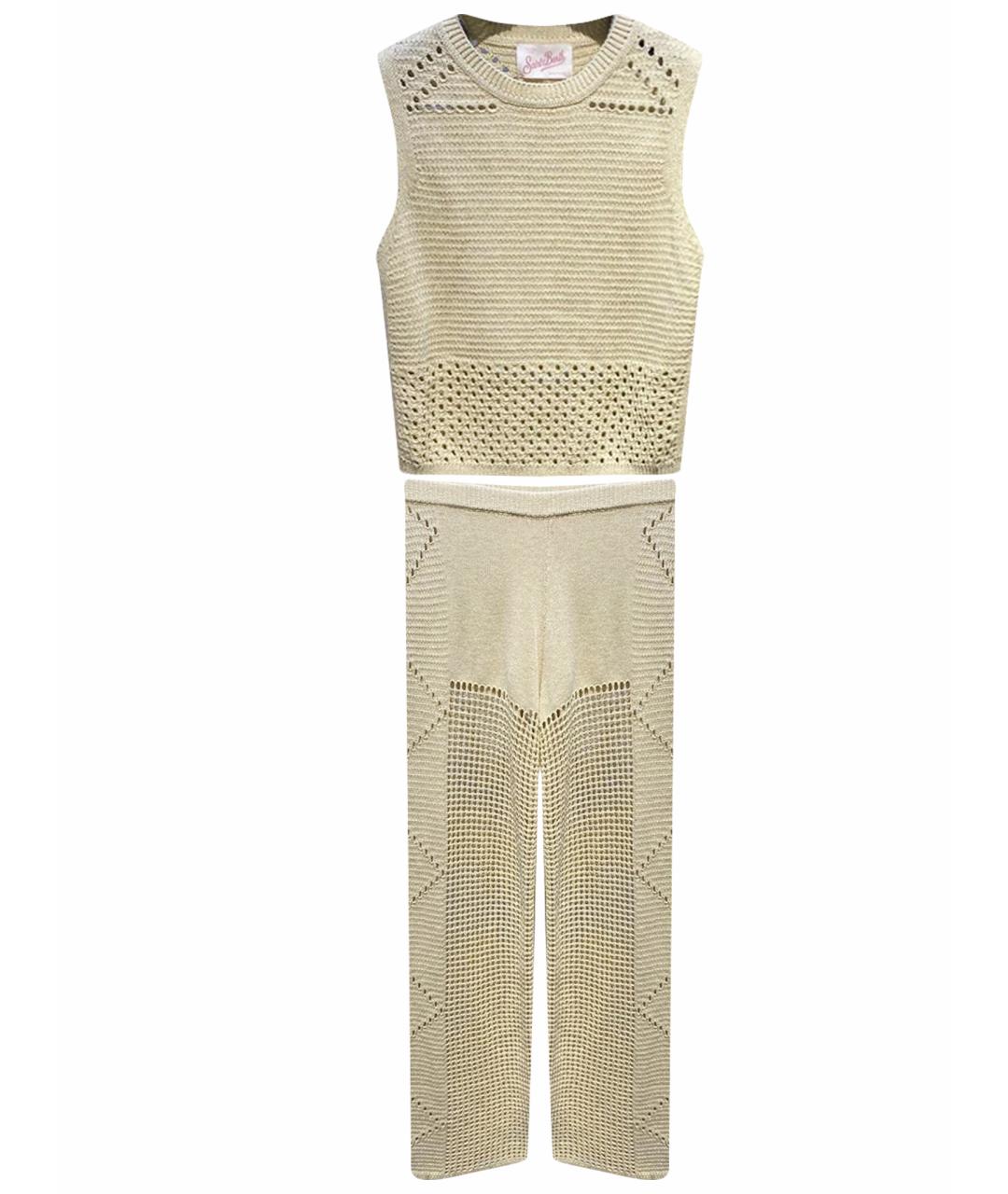 MC2 SAINT BARTH Бежевый костюм с брюками, фото 1