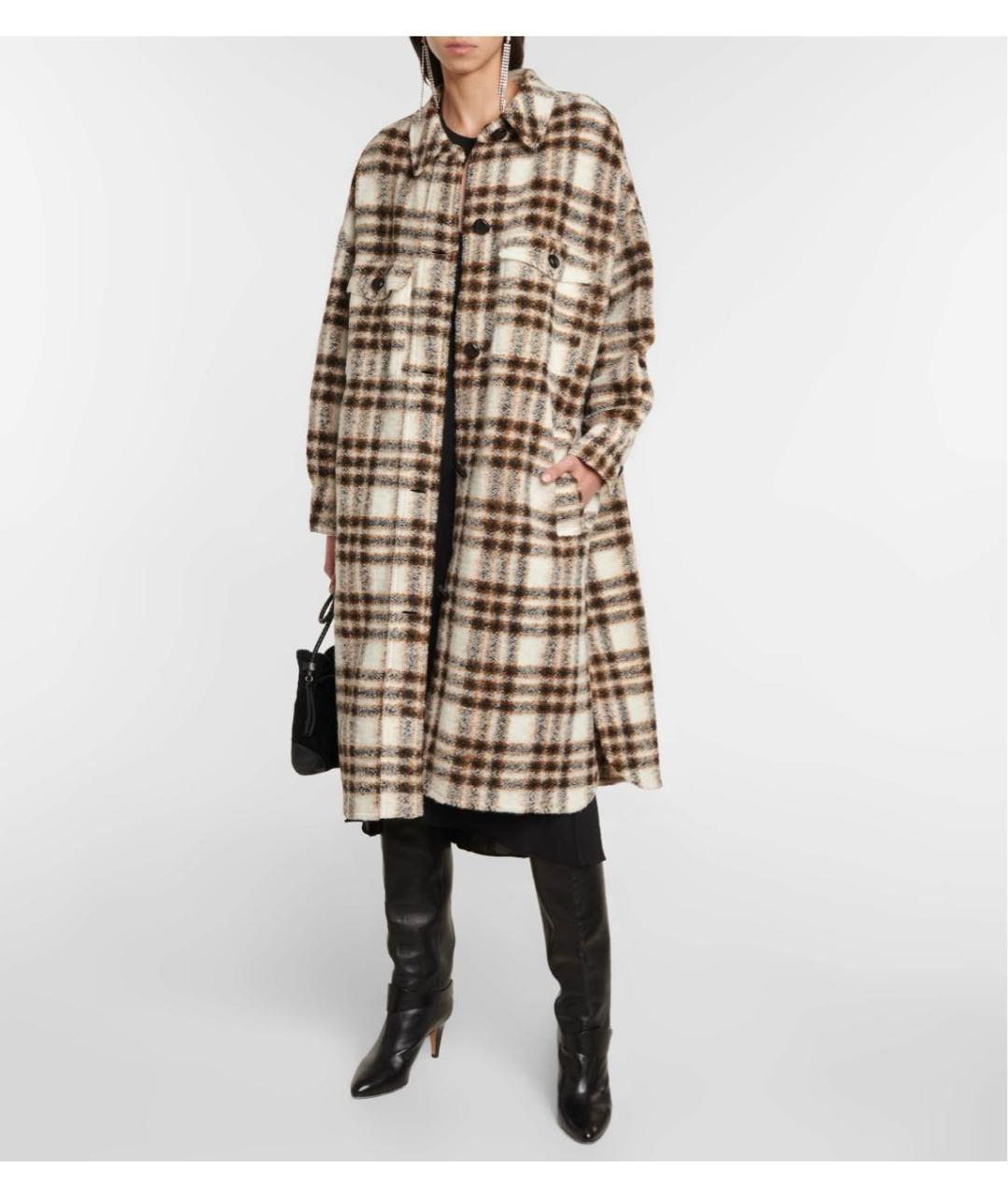 ISABEL MARANT ETOILE Бежевое пальто, фото 6