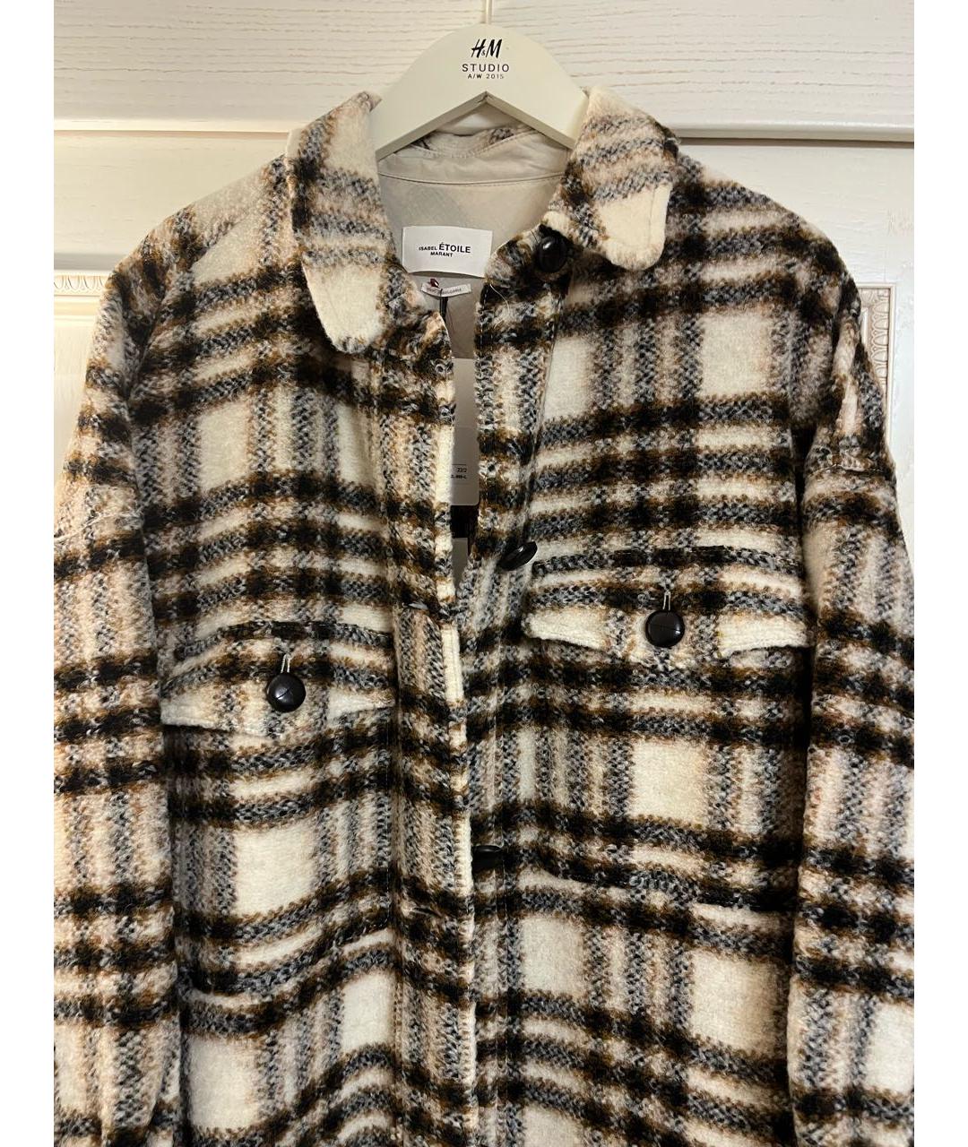 ISABEL MARANT ETOILE Бежевое пальто, фото 4