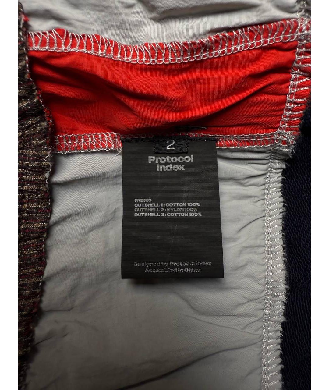 PROTOCOL INDEX Черные хлопковые повседневные брюки, фото 8