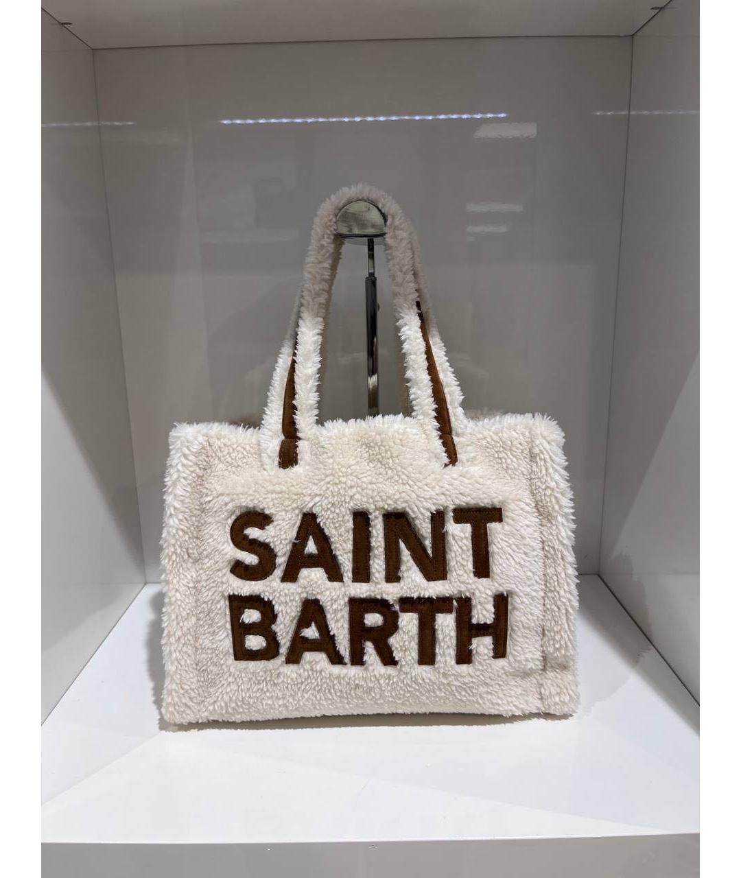 MC2 SAINT BARTH Бежевая сумка тоут, фото 2